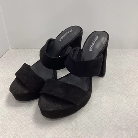 Shoes Heels Block By Jeffery Campbell In Black, Size: 10 Classic