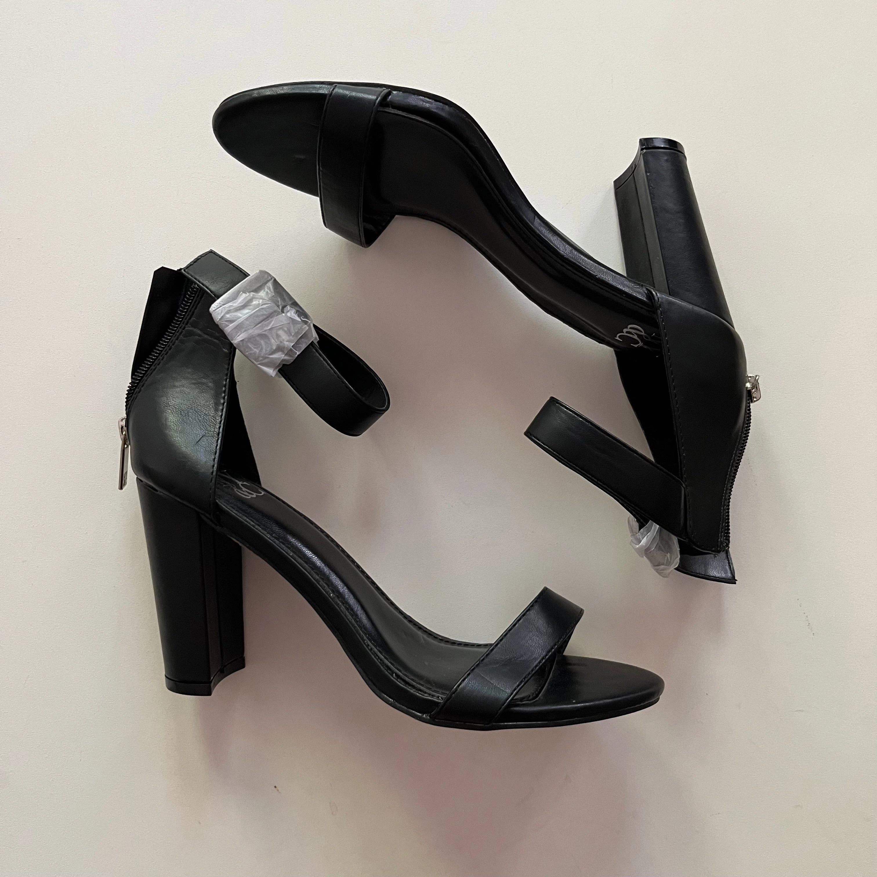Shoes Heels Block By New York And Co In Black, Size: 8.5 Casual Pumps