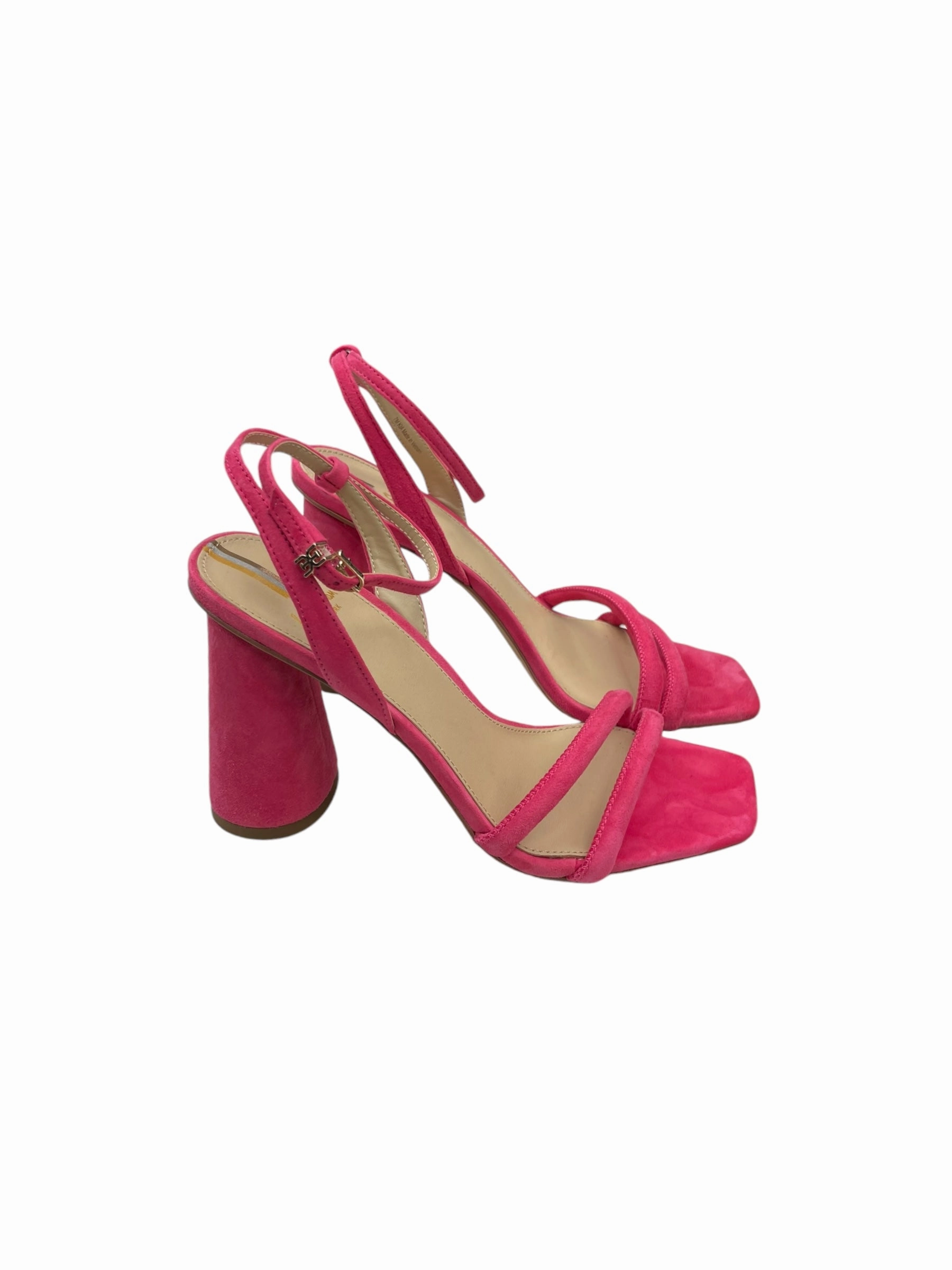 Shoes Heels Block By Sam Edelman In Pink, Size: 7 Red High Heels for Weddings