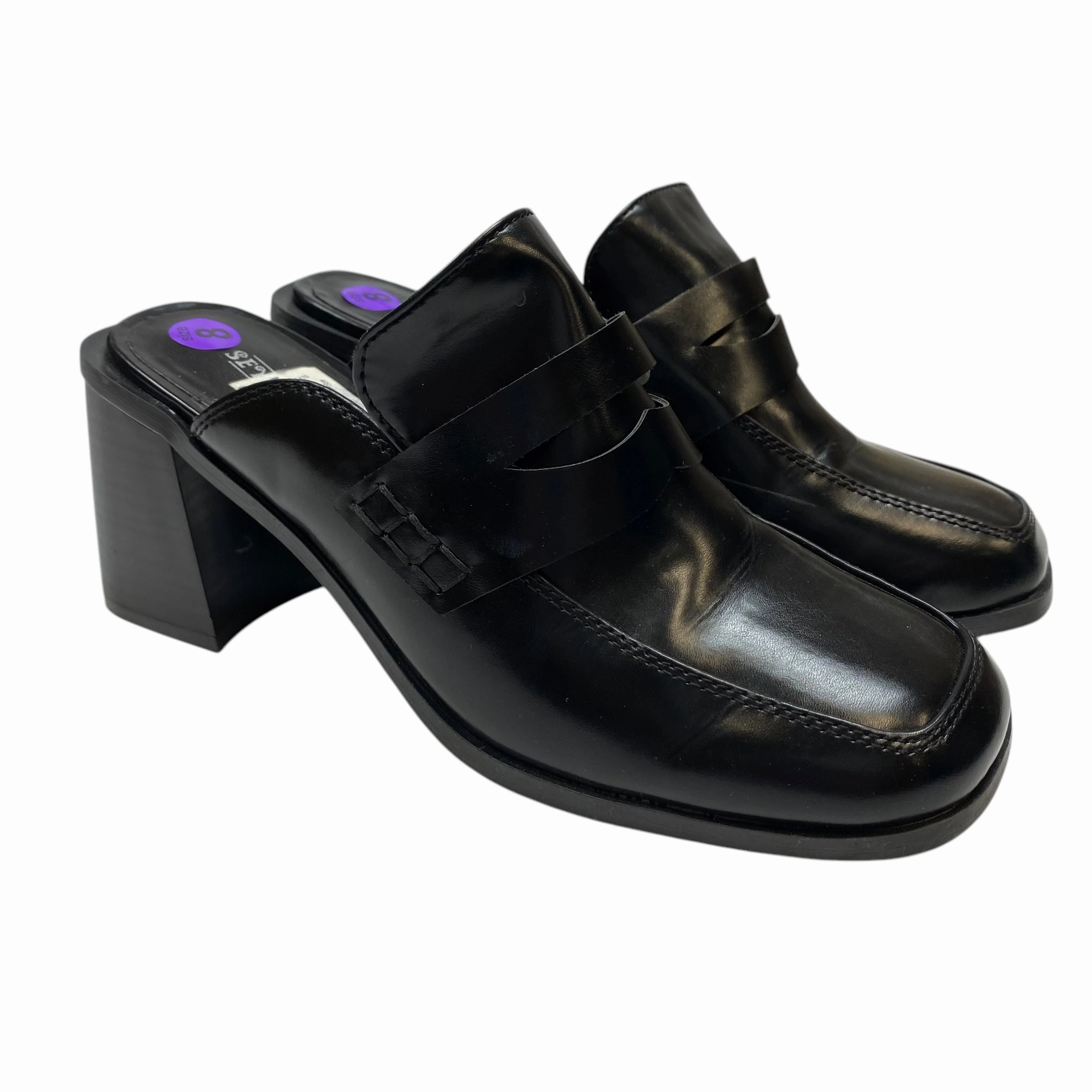 Shoes Heels Block By Seychelles In Black, Size: 8 High Top Style Stylish Design