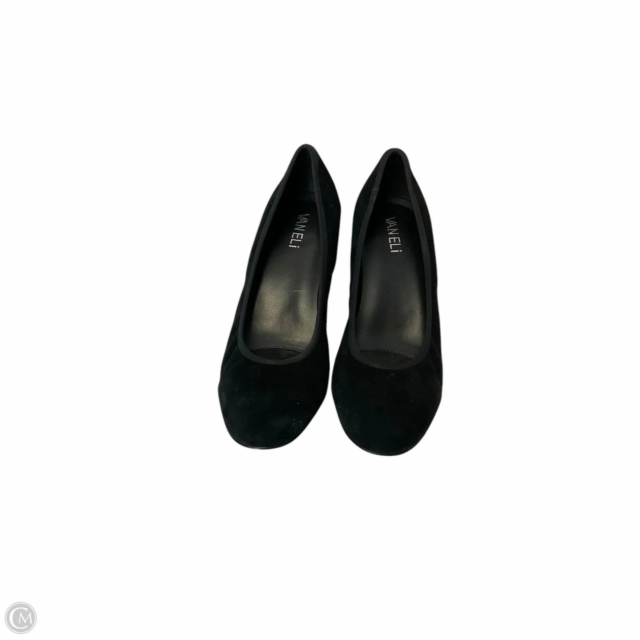 Shoes Heels Block By Vaneli In Black, Size: 7 Minimal Mood