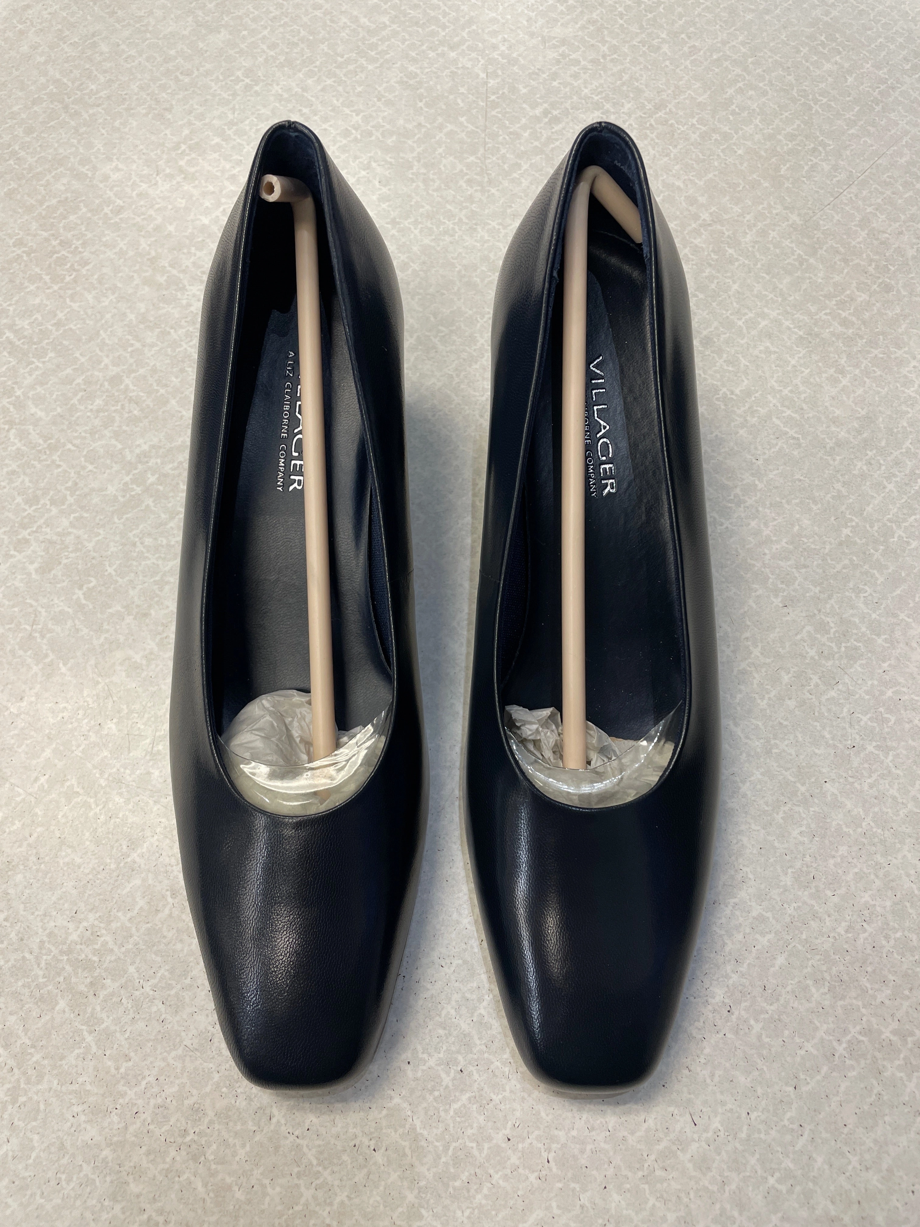 Shoes Heels Block By Villager By Liz Claiborne  Size: 10 Retro Platform Heels Comfortable Heeled Boots