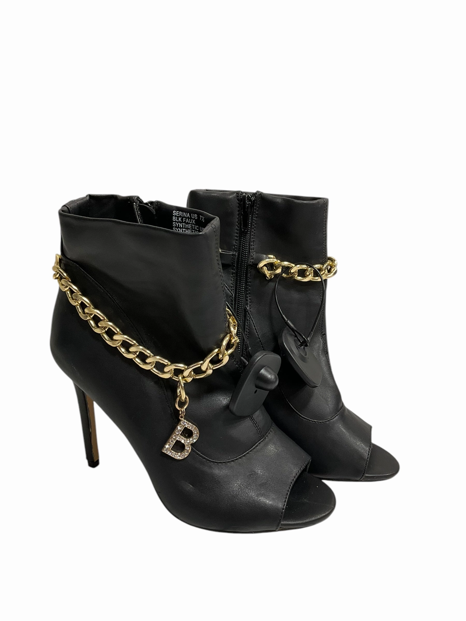 Shoes Heels Stiletto By Bebe In Black, Size: 7.5 Performance