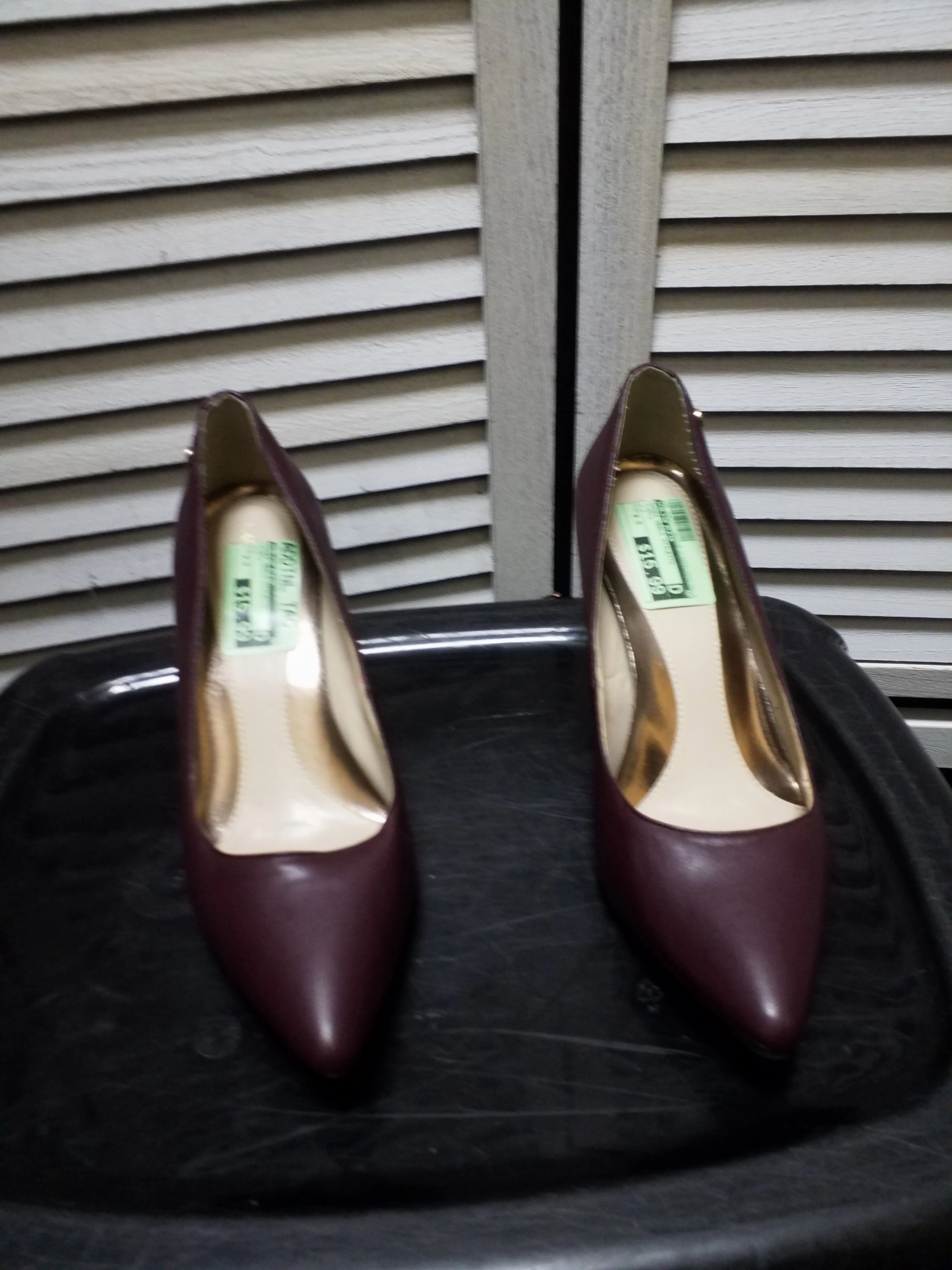 Winter Pumps Strappy Design Shoes Heels Stiletto By Calvin Klein  Size: 9.5