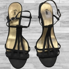 Fashion Heels for Summer Shoes Heels Stiletto By Fioni In Black, Size: 7.5