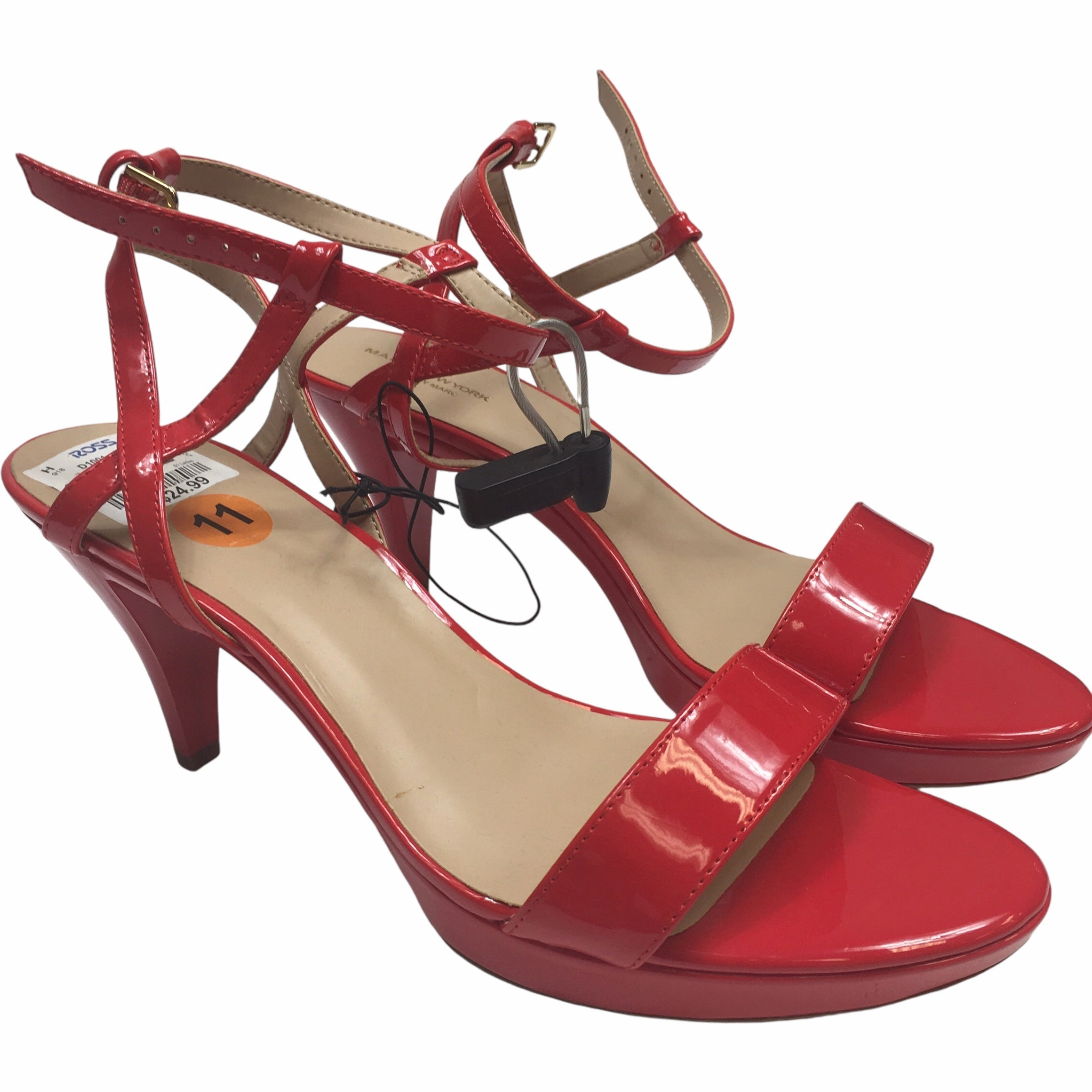 Shoes Heels Stiletto By Marc New York In Red, Size: 11 Edgy Profile Custom Heels