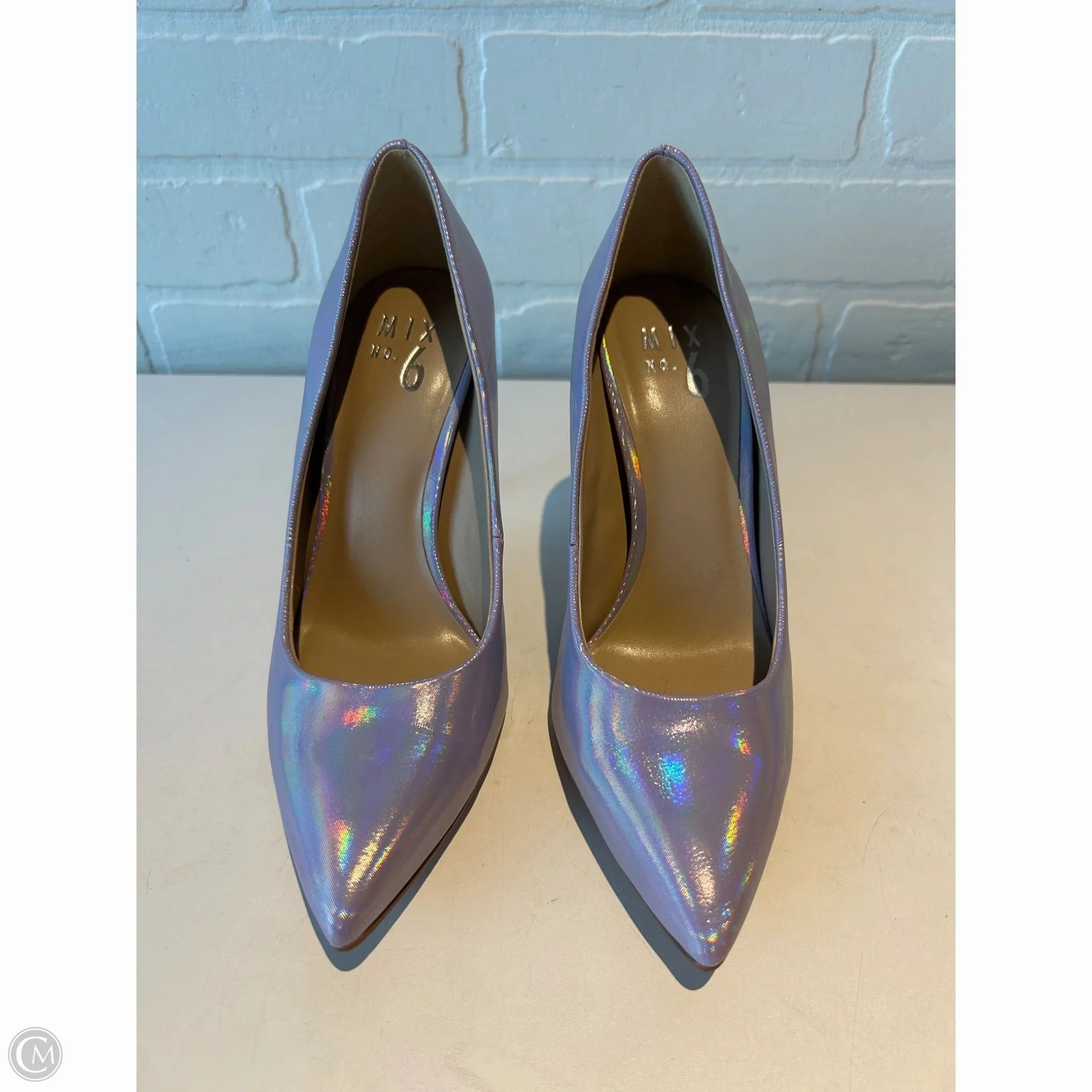Shoes Heels Stiletto By Mix No 6 In Purple, Size: 7 Street Ready Casual Cool
