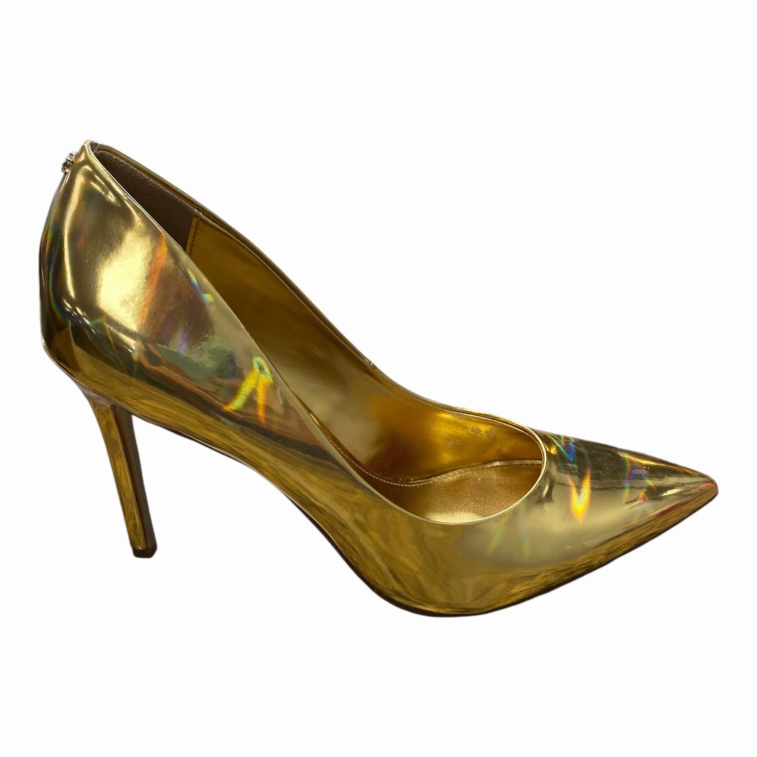 Shoes Heels Stiletto By Sam Edelman In Gold, Size: 8.5 Iconic Piece