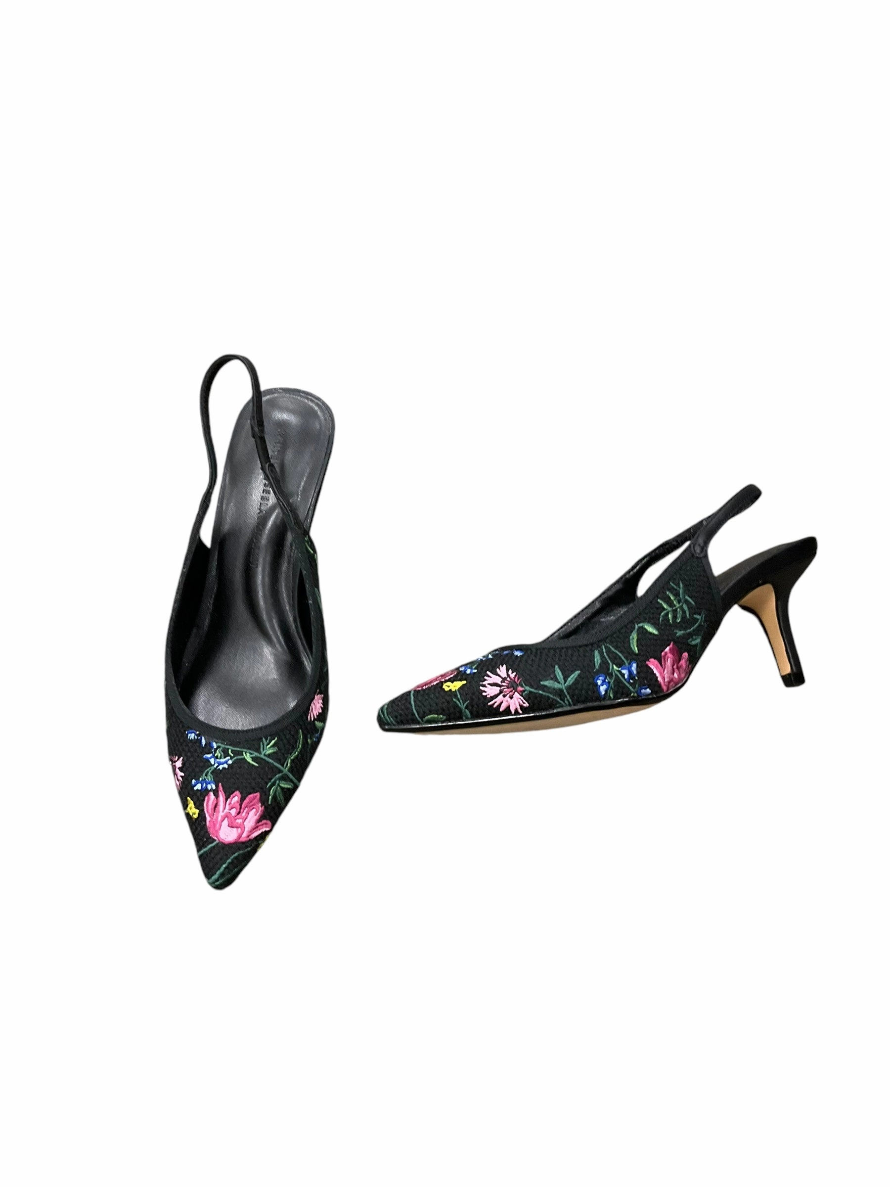 Open Toe Shoes Shoes Heels Stiletto By White House Black Market In Black, Size: 5.5