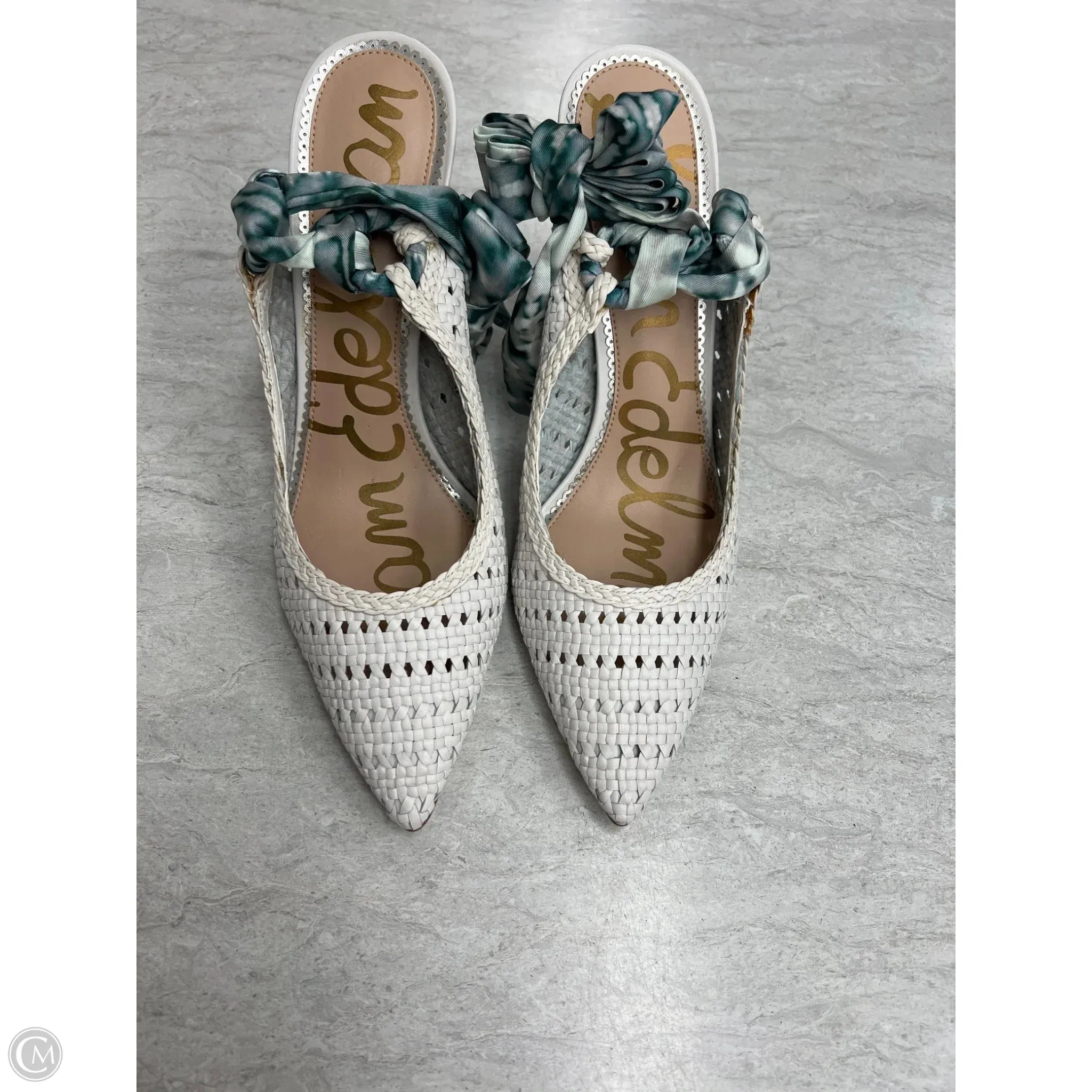 Modern Look Shoes Heels Stiletto By Sam Edelman In White, Size: 10