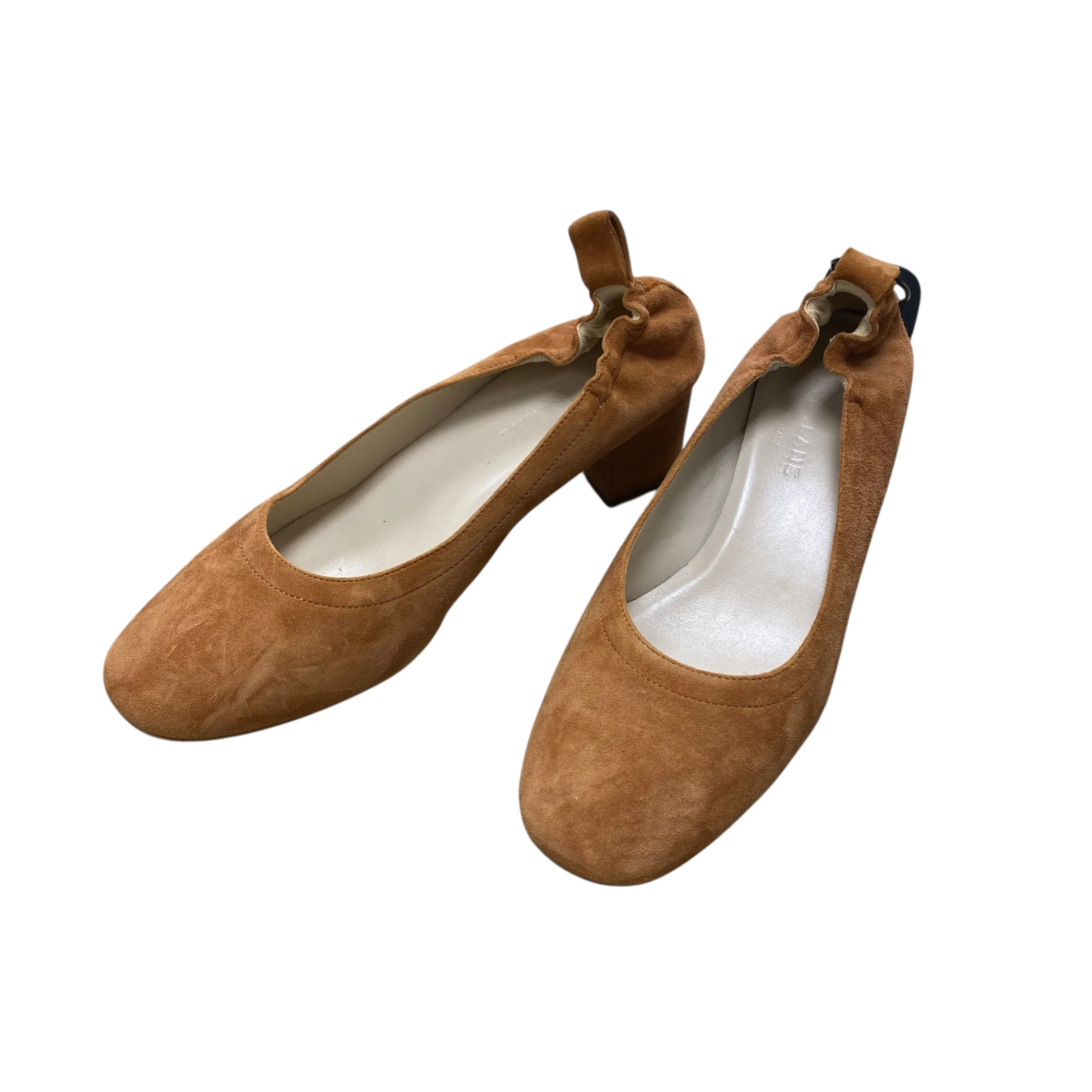 Shoes Heels Block By Everlane In Brown, Size:6 Youth Style Luxury Office Shoes