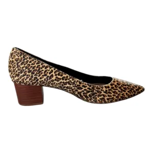 Shoes Heels Block By Crown Vintage In Animal Print, Size: 9 Breathable Upper Creative Spirit