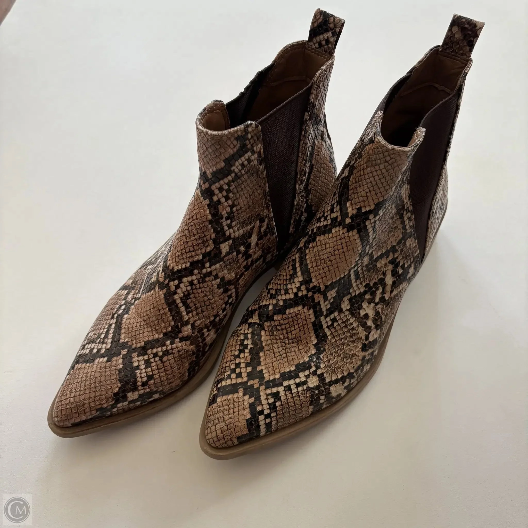 Boots Ankle Flats By Steve Madden In Animal Print, Size: 6.5 Shopping Lover Picnic