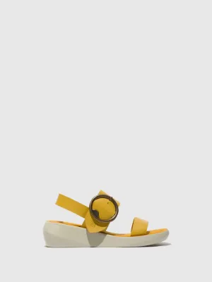 Sling-Back Sandals BANI739FLY MUSTARD