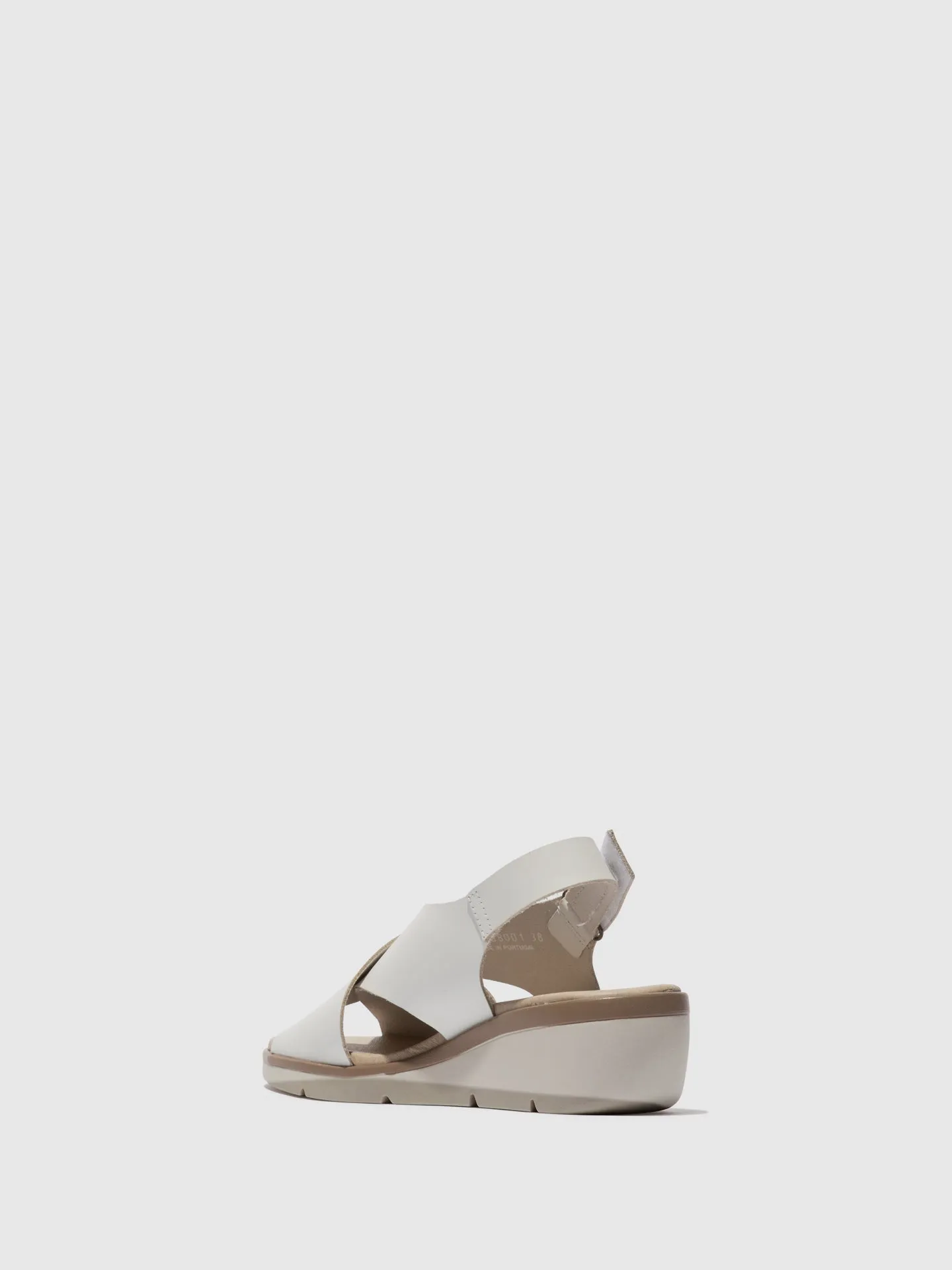 Sling-Back Sandals NABI058FLY WHITE