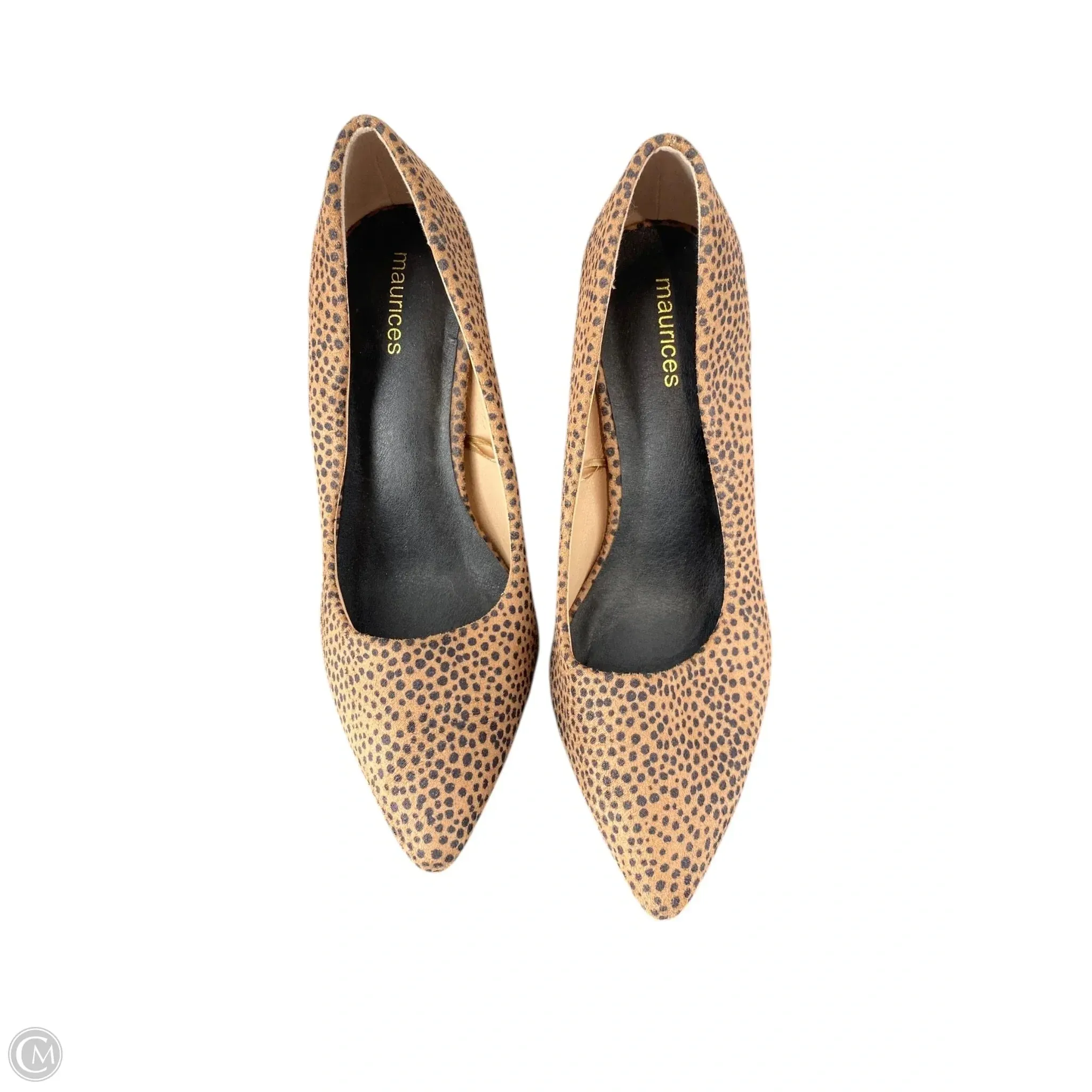 Stylish Stilettos Shoes Heels Block By Maurices In Animal Print, Size: 7.5