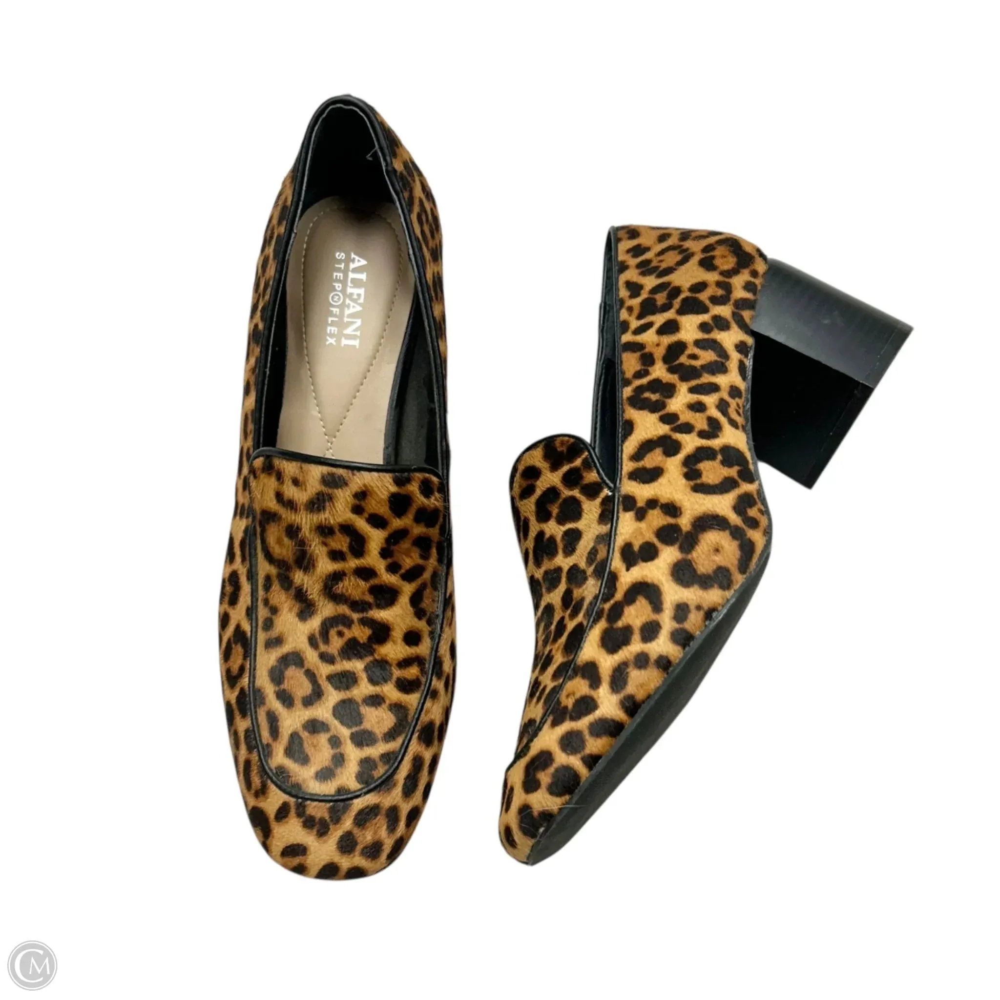 Stylish Mood Stylish Booties Shoes Heels Block By Alfani In Leopard Print, Size: 8.5