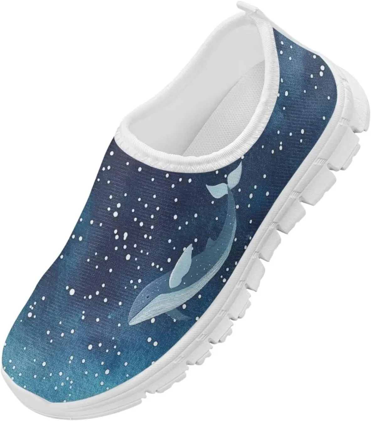 Slip-On Walking Kids Sneakers Casual Loafers Non Slip Shoes Low Top Breathable Mesh Hiking Shoes Boys Girls Black US 11-15