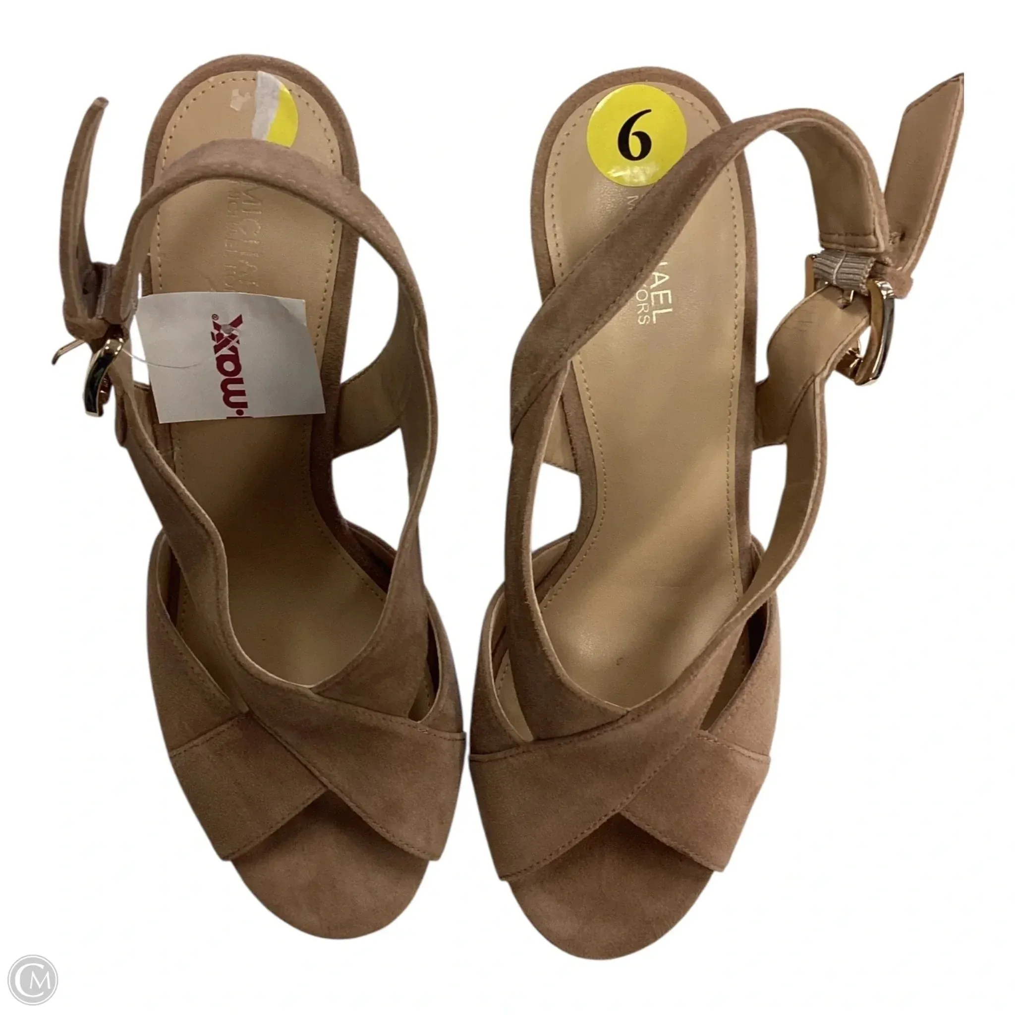 Shoes Heels Stiletto By Michael By Michael Kors In Tan, Size: 9 Stylish High Heels