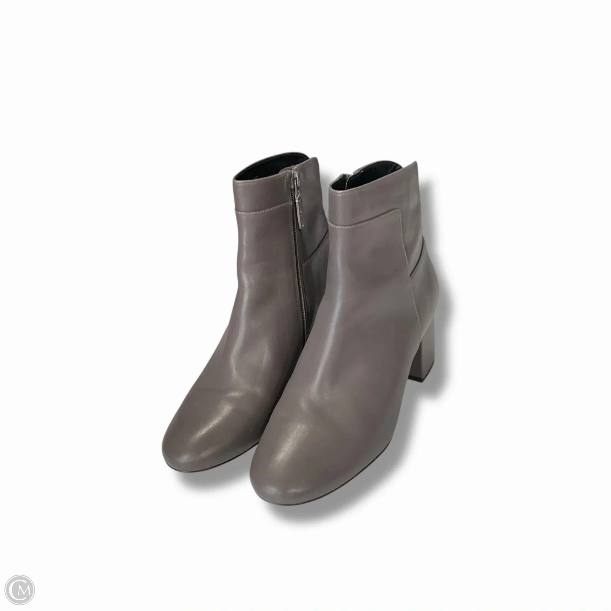 Boots Ankle Heels By Cole-haan In Taupe, Size: 7.5 Athletic Edge