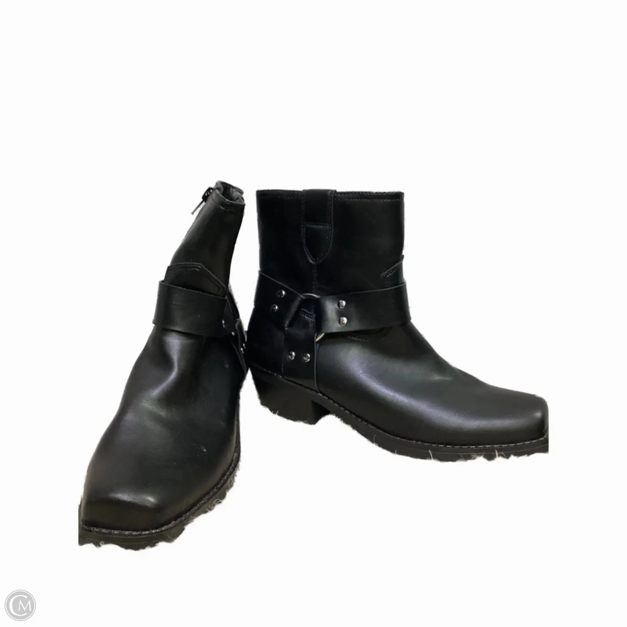 Snow protection Easy Match Boots Ankle Heels By Indigo Rd In Black, Size: 8.5
