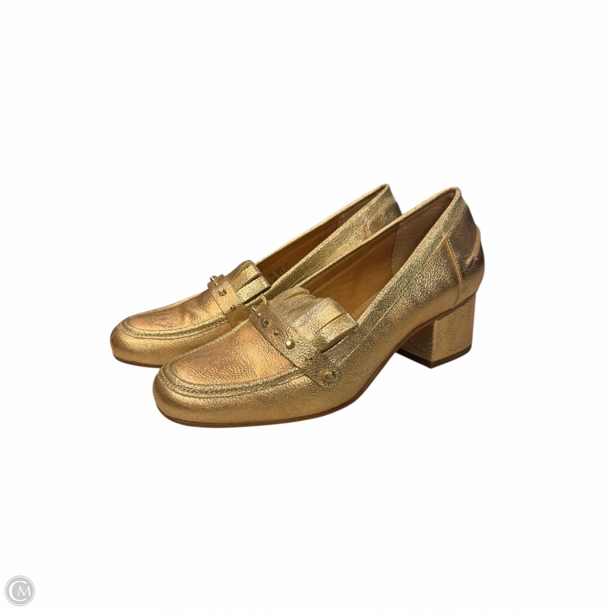 Anti   Bacterial Boots Ankle Flats By Cole-haan In Bronze, Size: 6.5