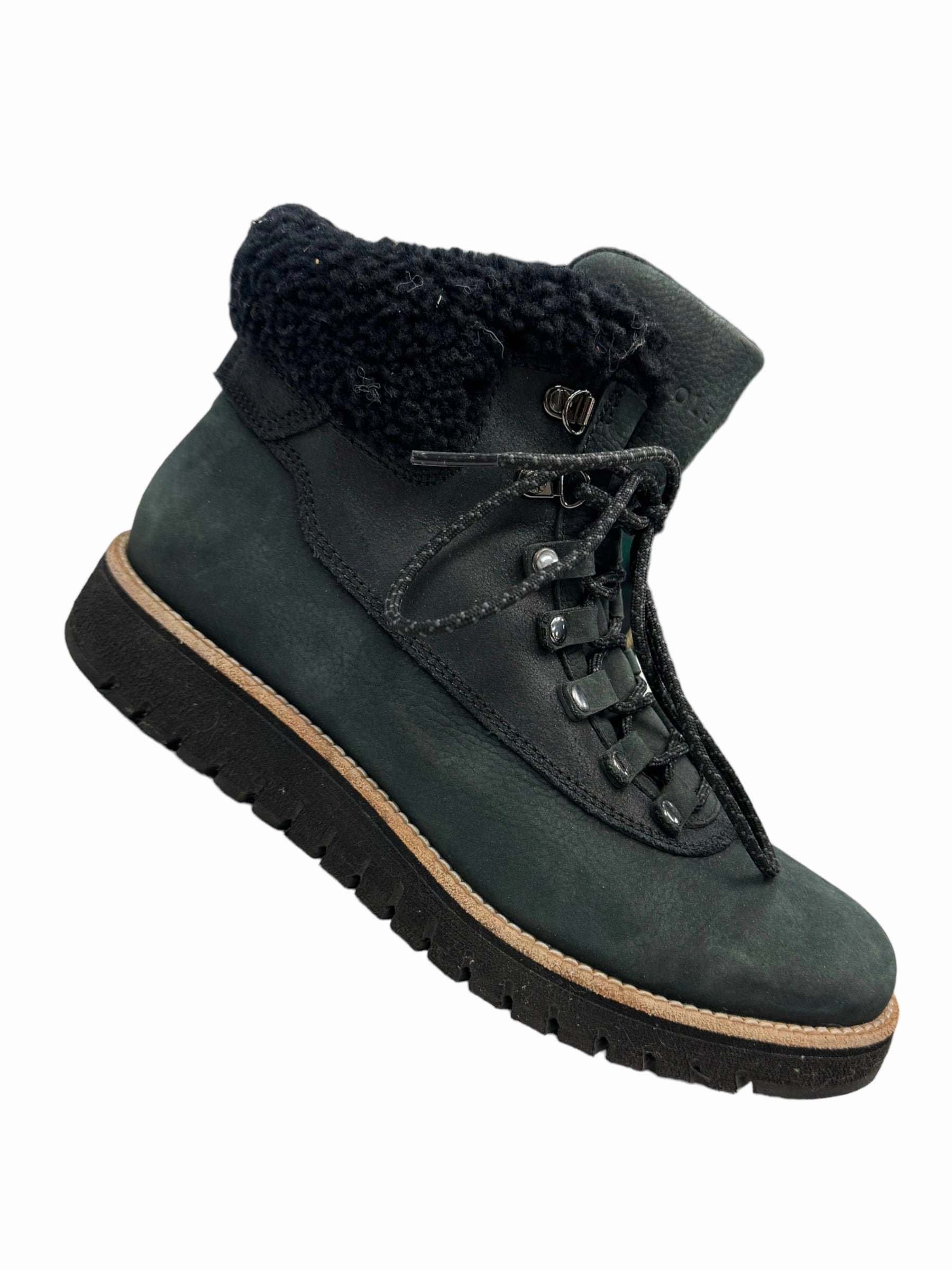 Boots Ankle Flats By Cole-haan In Green, Size: 8 Flexible Frame Weather Resistant User