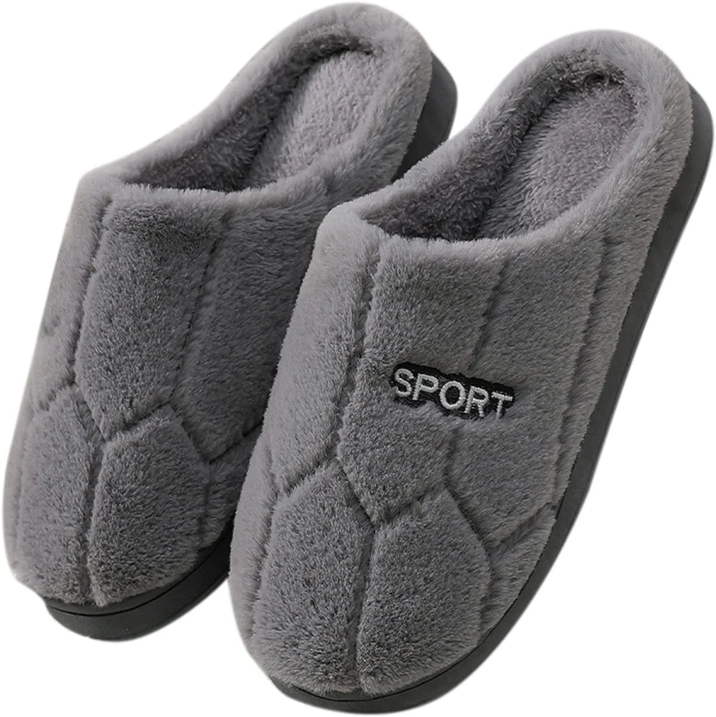 Slippers for Women Fuzzy Slip-on Slippers Warm Cozy Indoor Slippers Soft Lightweight Shoes Memory Foam House Shoes