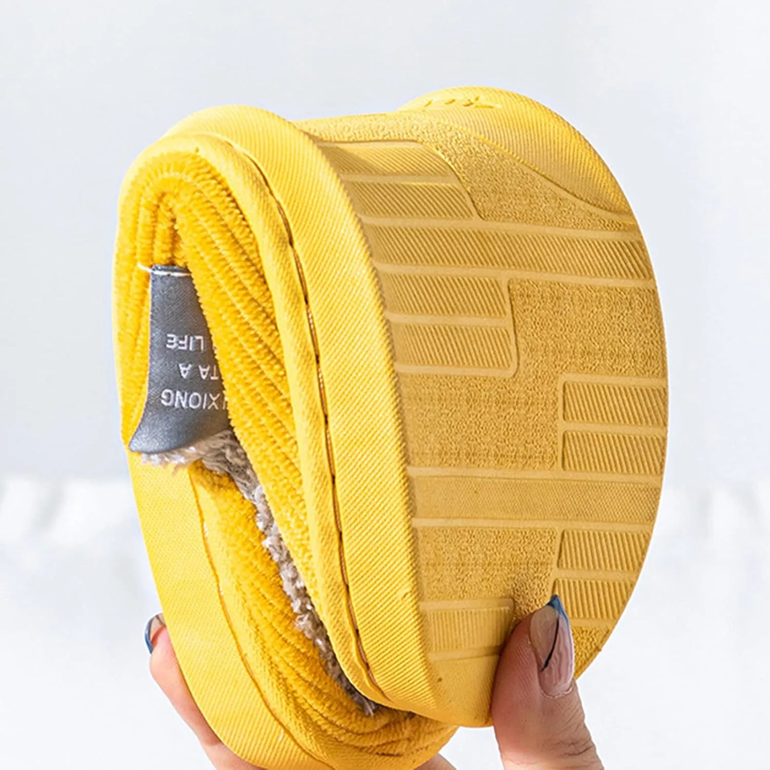 Slippers for Women Fuzzy Slip-on Slippers Warm Cozy Indoor Slippers Soft Lightweight Shoes Memory Foam House Shoes