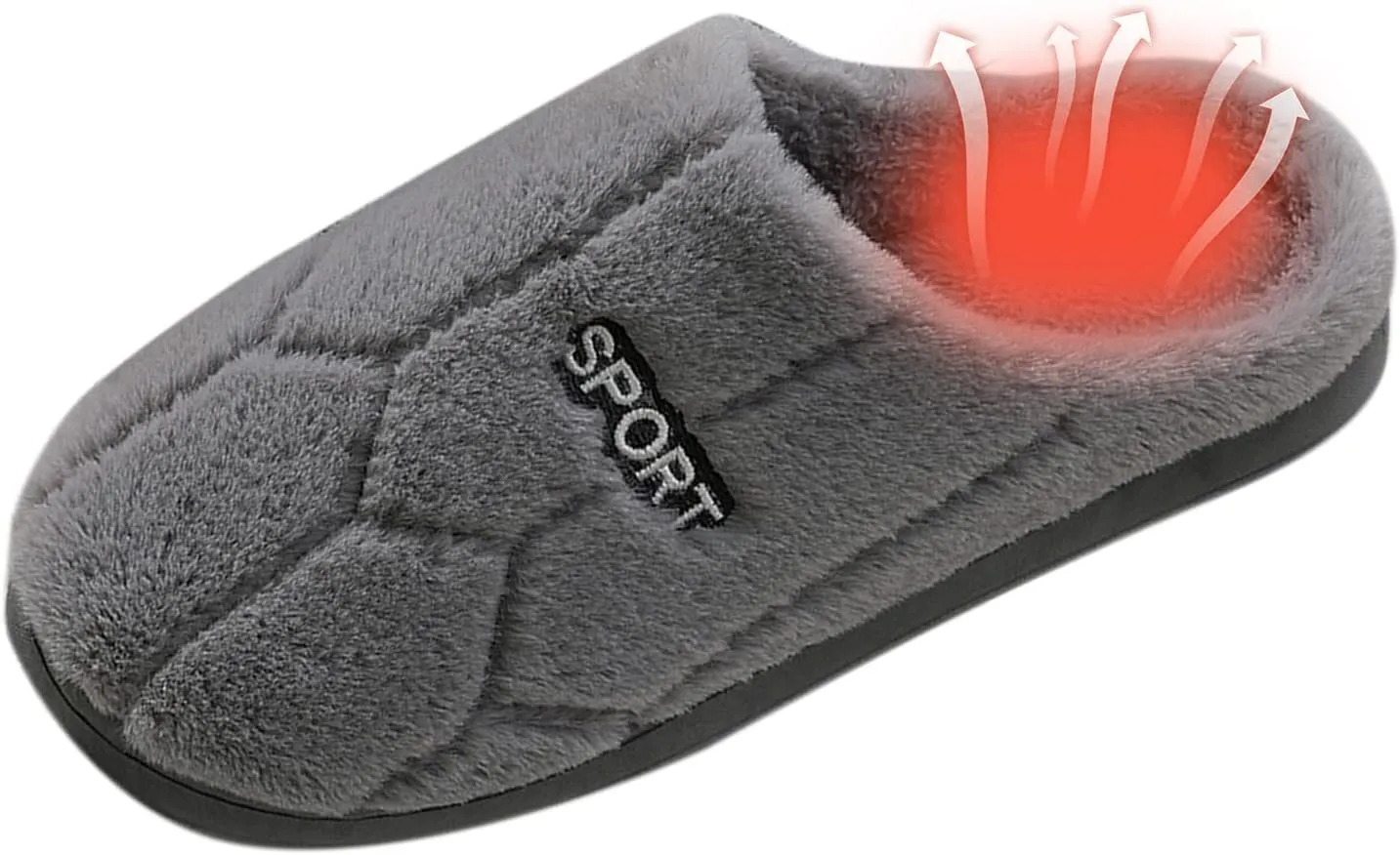 Slippers for Women Fuzzy Slip-on Slippers Warm Cozy Indoor Slippers Soft Lightweight Shoes Memory Foam House Shoes