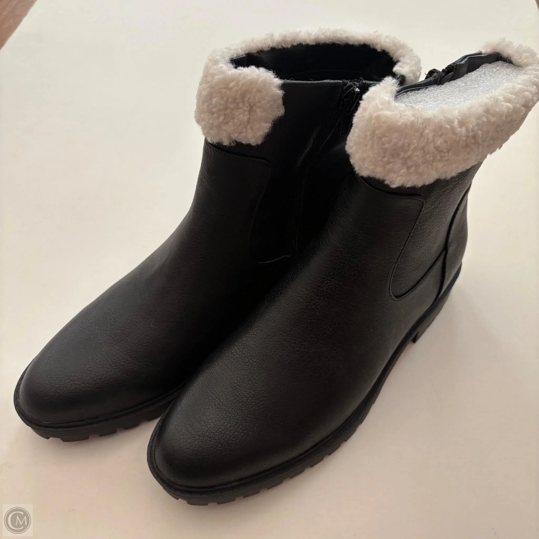 Mountain Path Quality Sole Boots Ankle Flats By Wonderly In Black, Size: 8.5