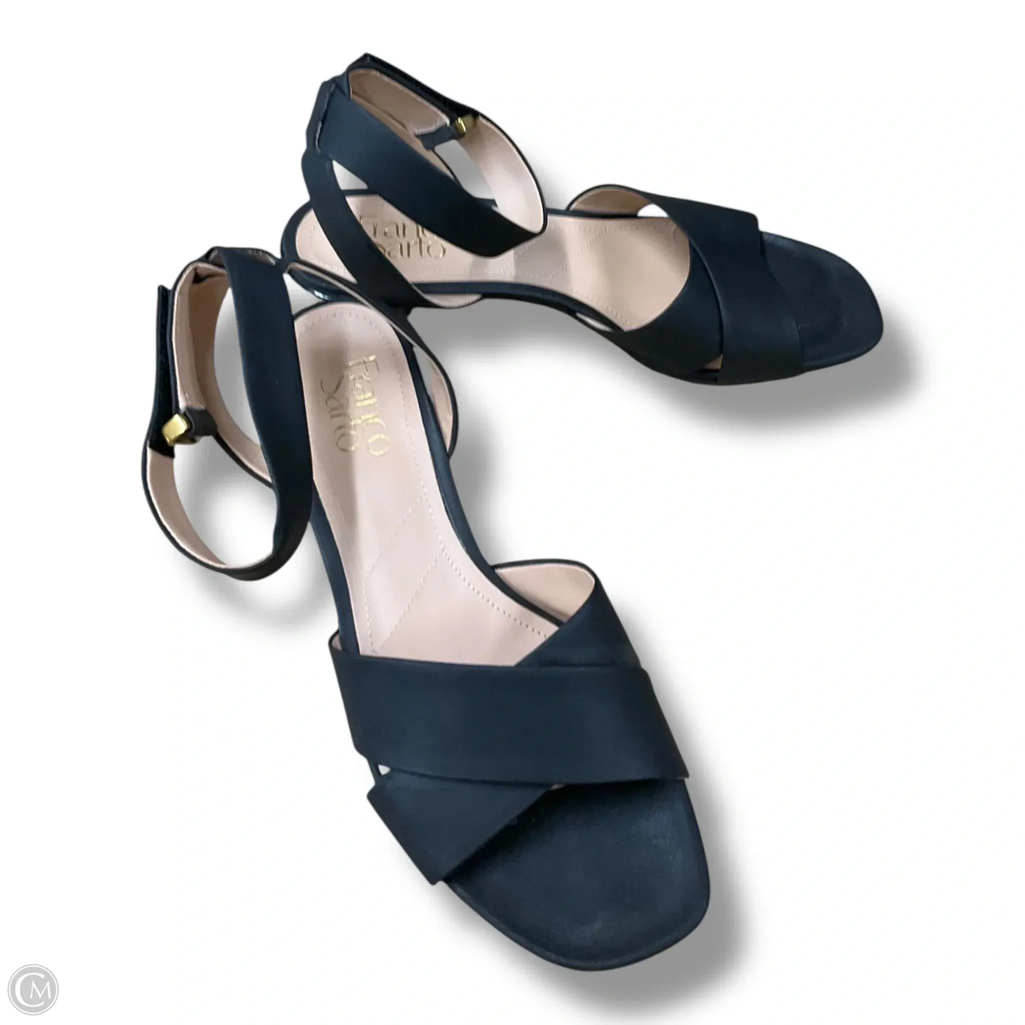 Shoes Heels Block By Franco Sarto In Black, Size: 7 Professional Heels Fall Footwear