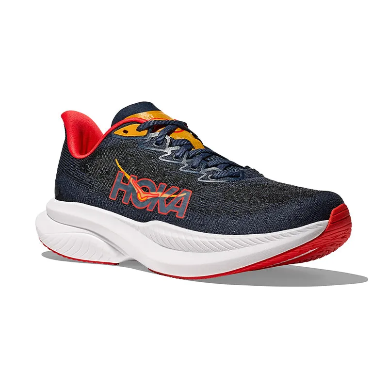 endurance runners Comfortable Cushions Men's Mach 6 Varsity Navy/Nautical Dusk