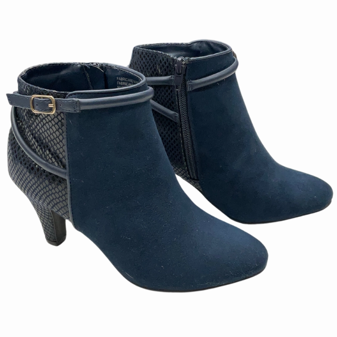 Shock Absorbing River Crossing Quick Drying All Day Worker Boots Ankle Heels By Karen Scott In Navy, Size: 5.5