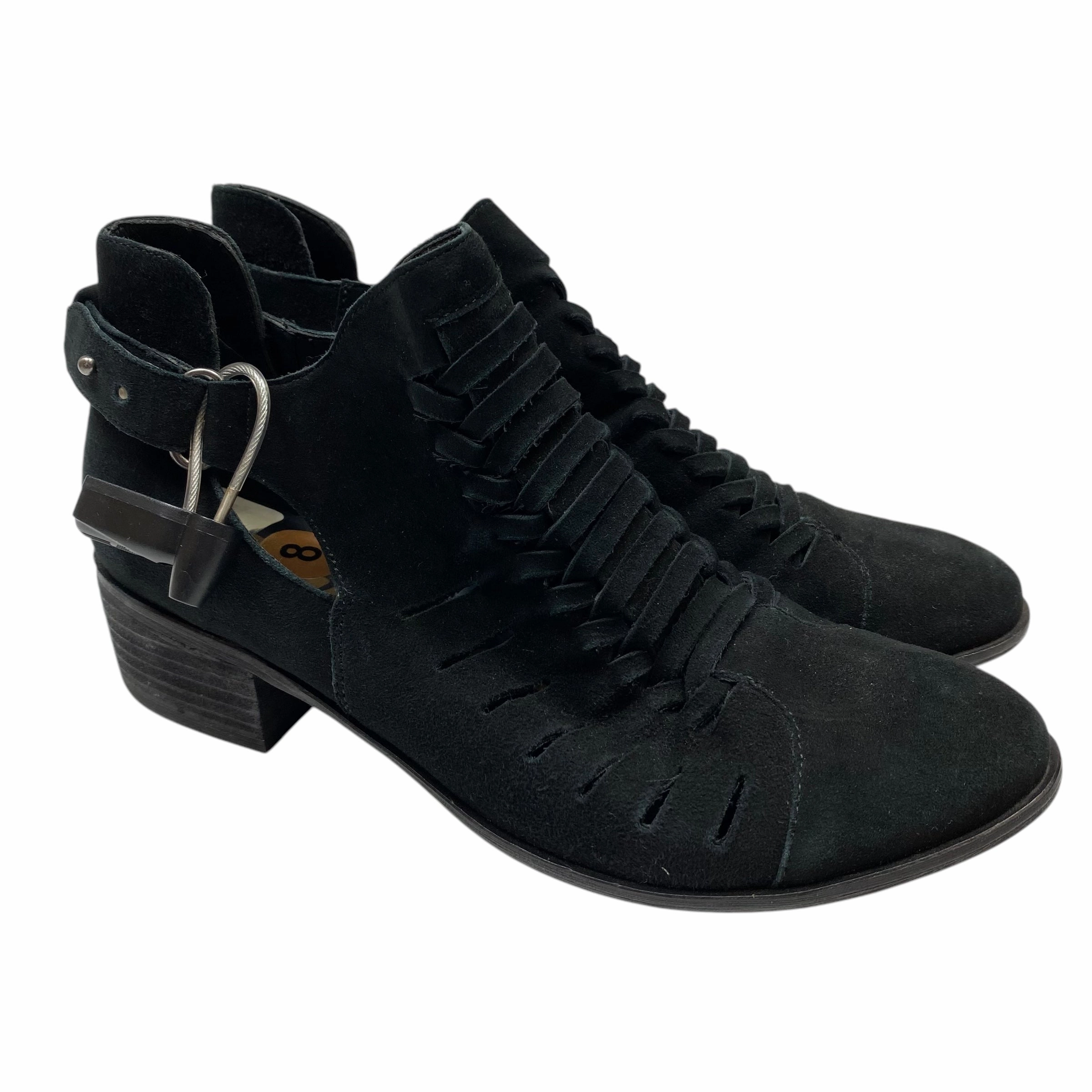 Boots Ankle Heels By Sam Edelman In Black, Size: 8 Seamless Comfort Snowy Path