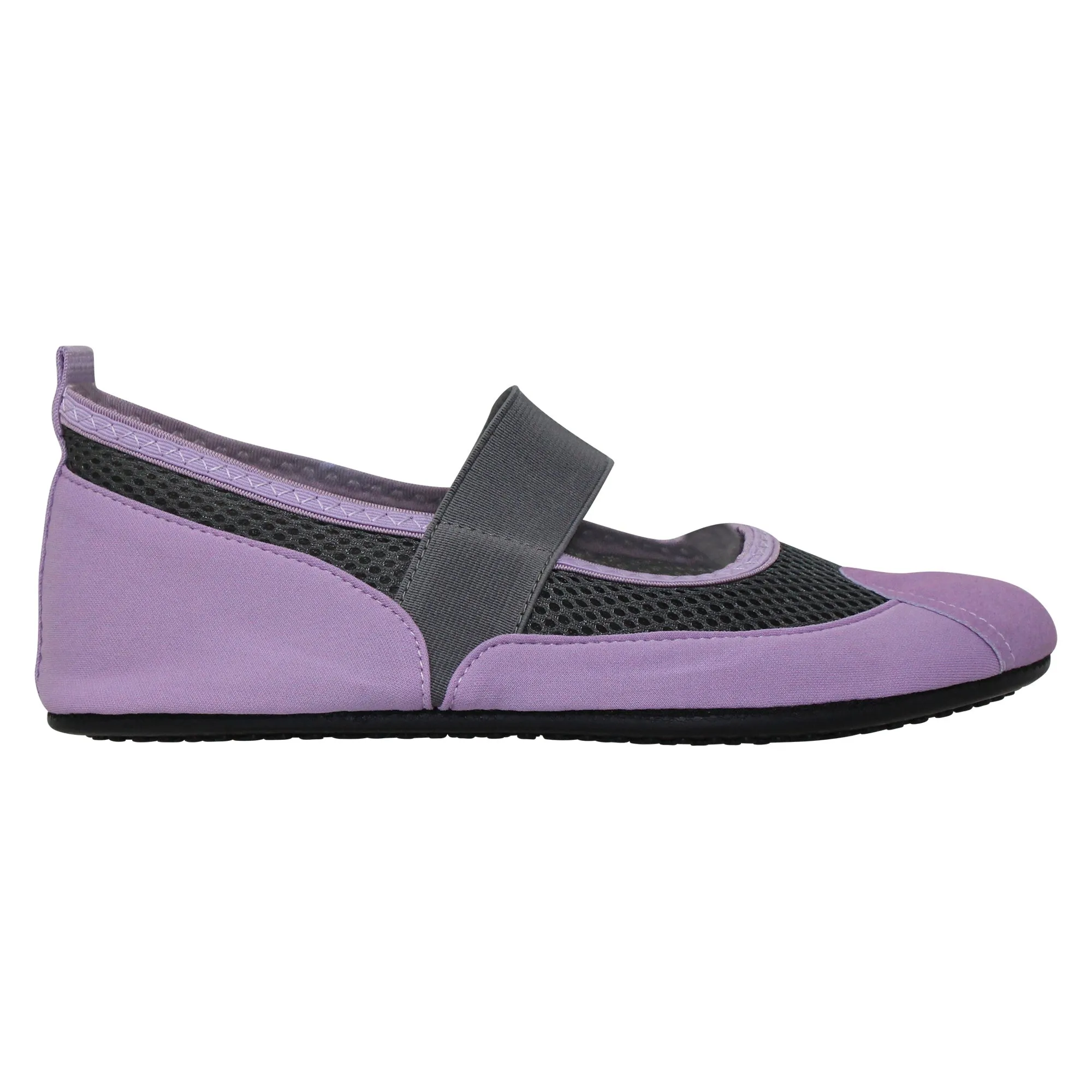 SOBEYO Women's Mary-Jane Flats Water Yoga Sports Purple