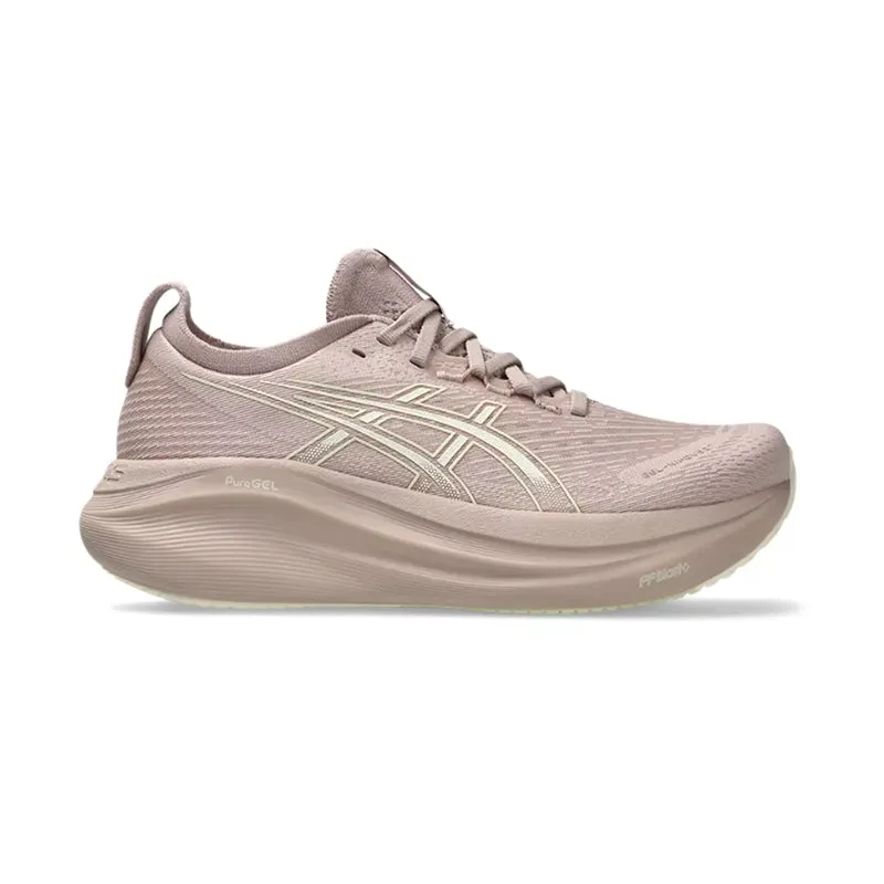 Enhanced Cushioning Weatherproof Footwear Women's Gel-Nimbus 27 Fawn/Birch