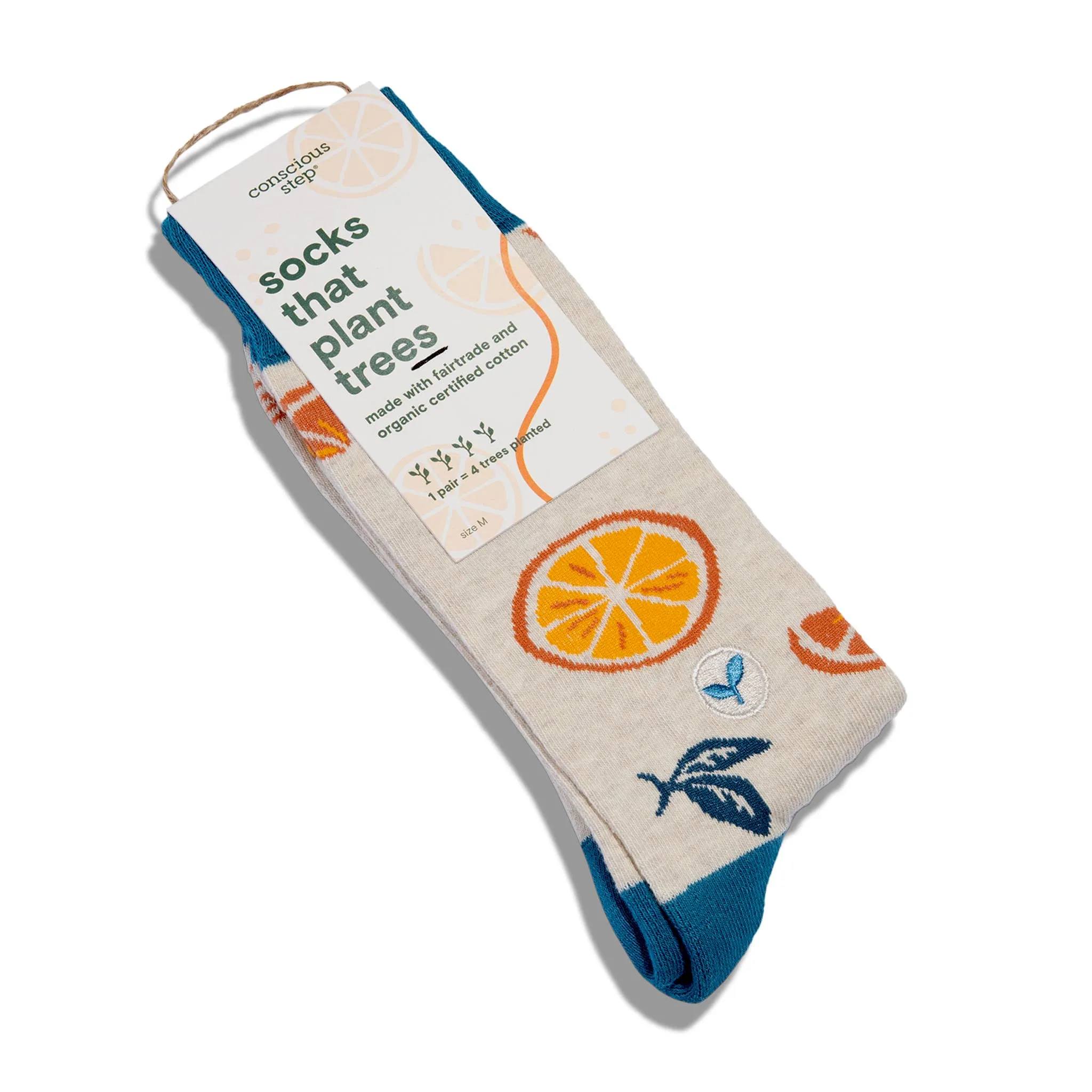 Socks that Plant Trees (Oranges) - Small