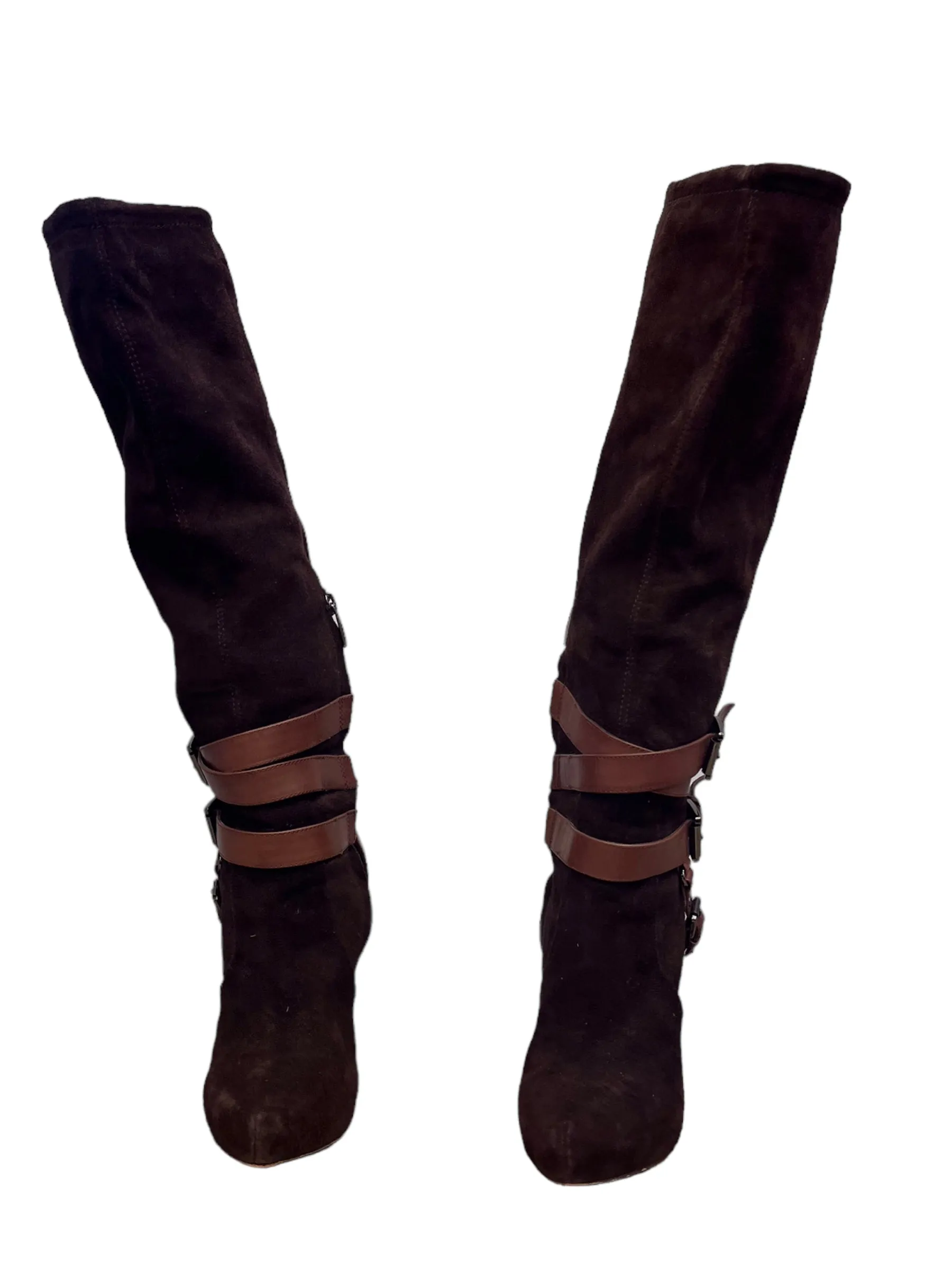Smooth Finish Boots Knee Heels By Sam Edelman  Size: 7