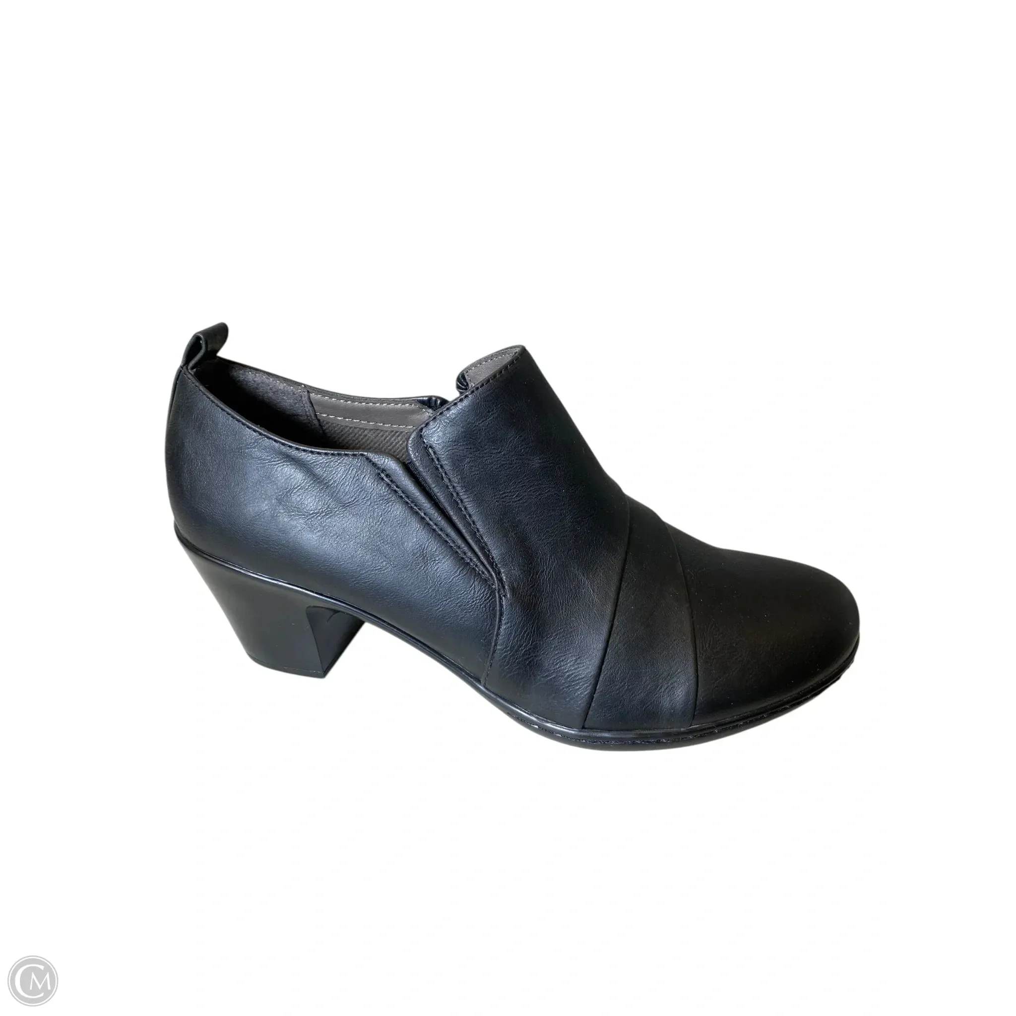 Shoes Heels Block By Sofft In Black, Size: 9.5 Retro Platform Heels