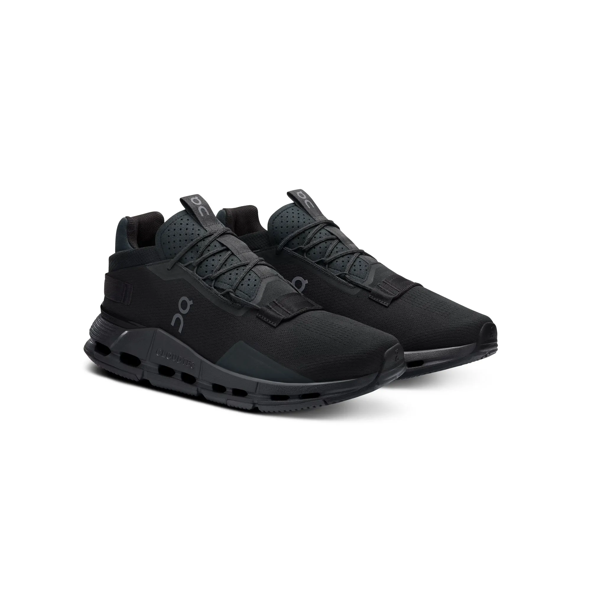 On Running Mens Cloudnova Shoes grooved - sole shoes advanced running shoes