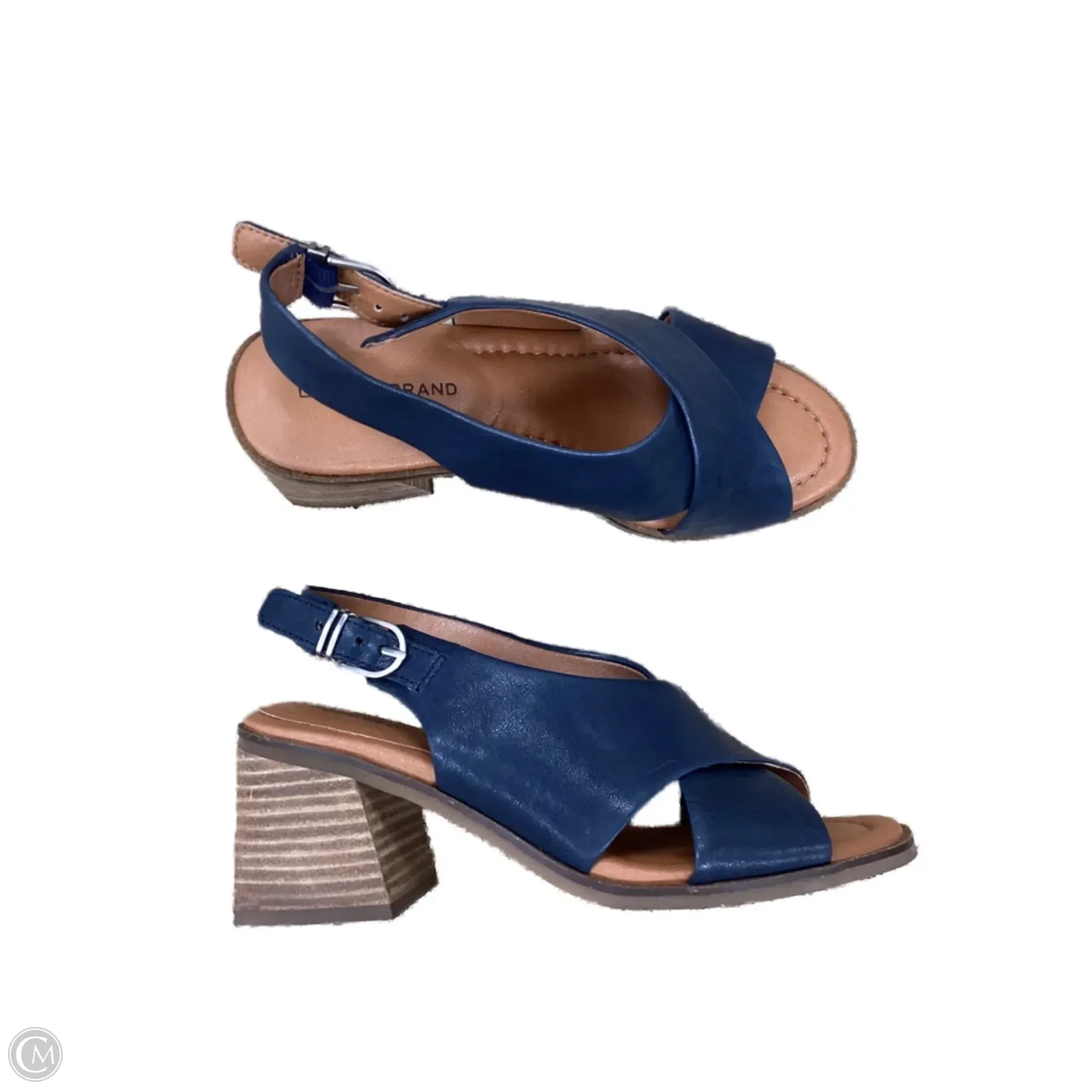 Shoes Heels Block By Lucky Brand In Navy, Size: 7 youth appeal