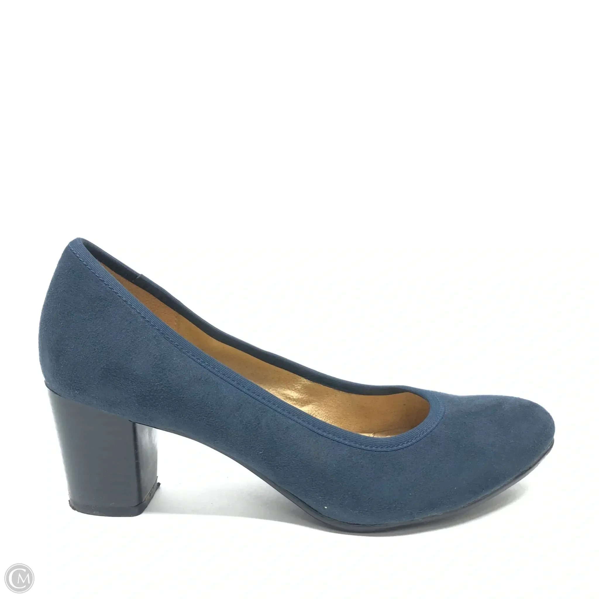 Shoes Heels Block By Naturalizer In Navy, Size: 6 Tassel Accent