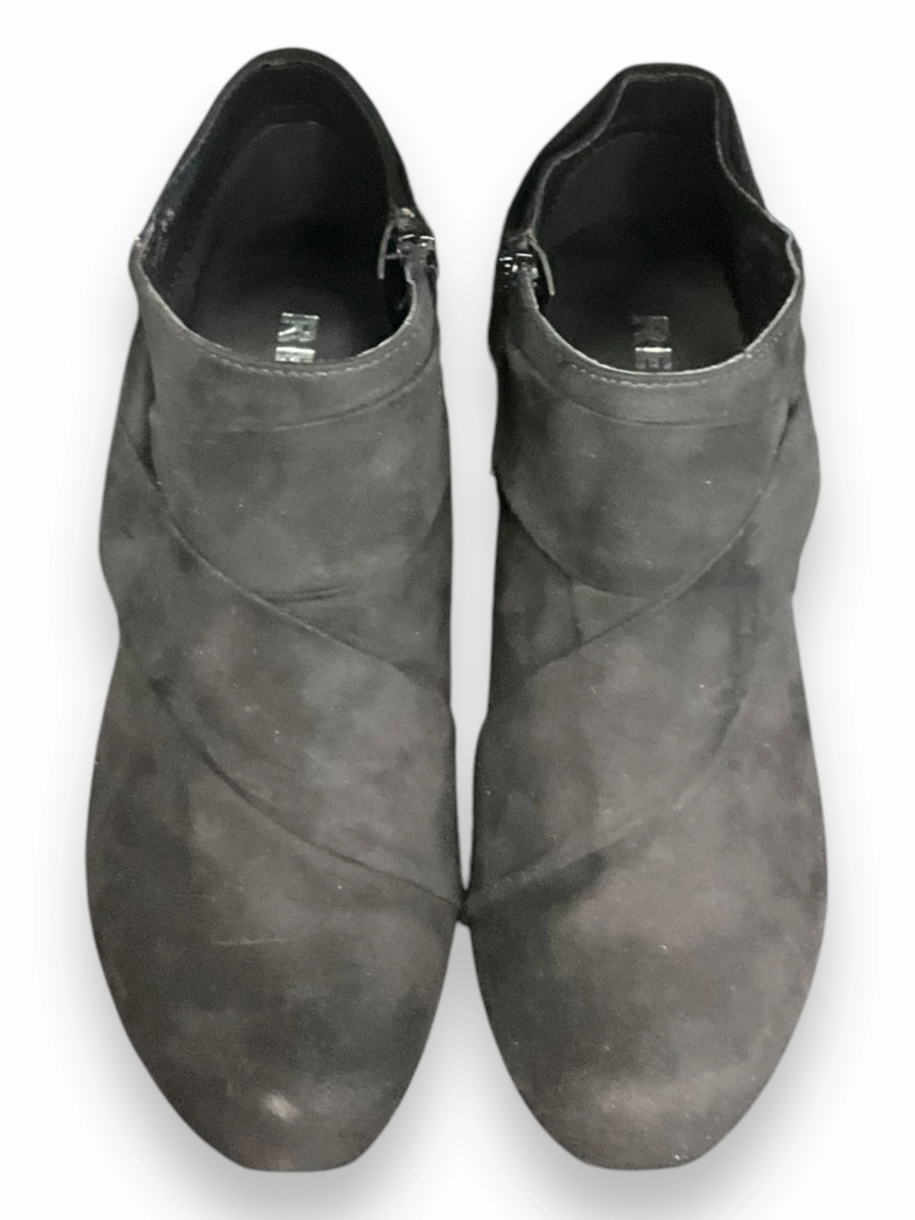 Durable Fit Boots Ankle Heels By Report In Black, Size: 6.5