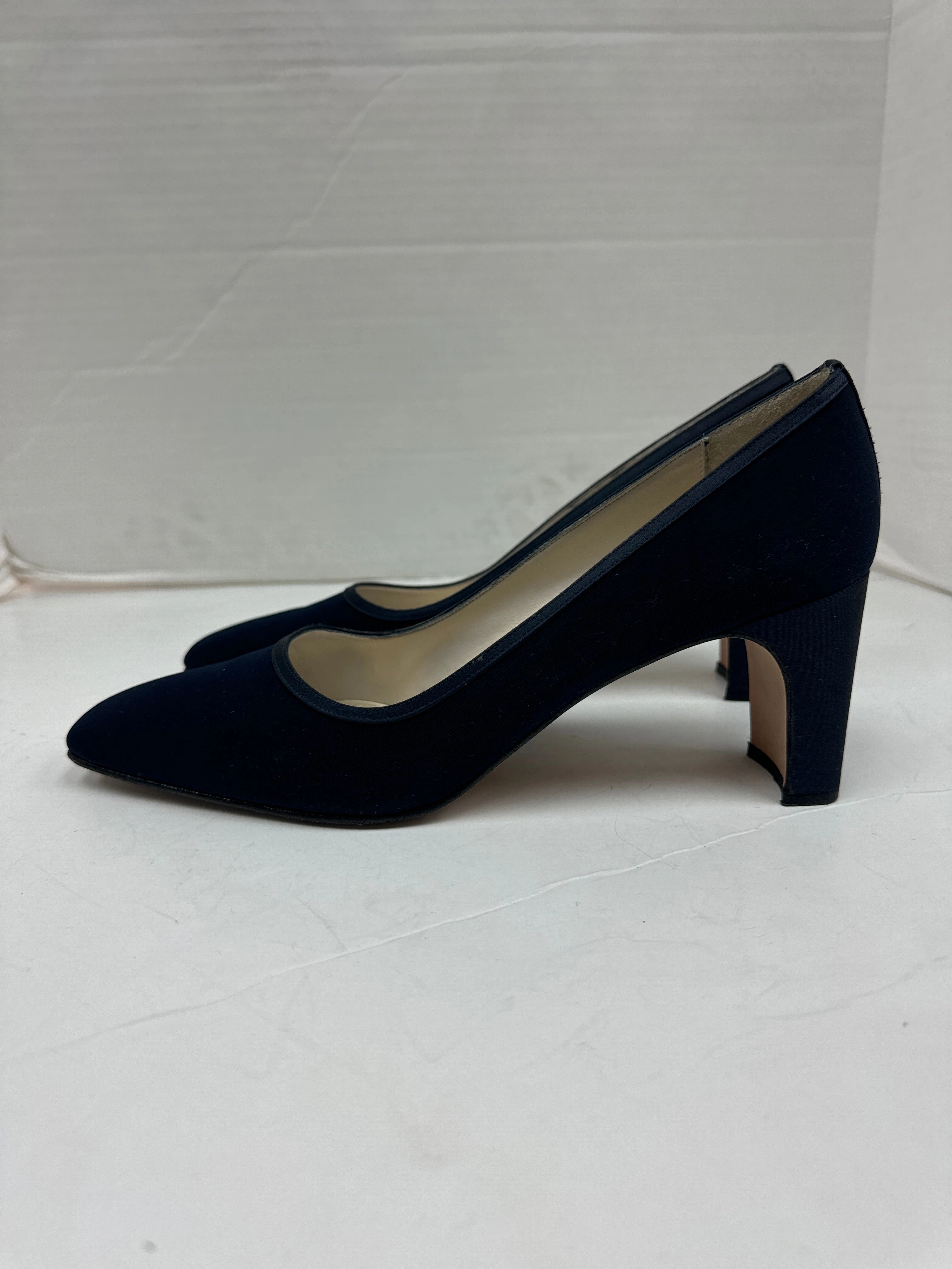 Shoes Heels Block By Nina In Navy, Size: 8.5 Evening Heels for Bridesmaids Heels for Spring