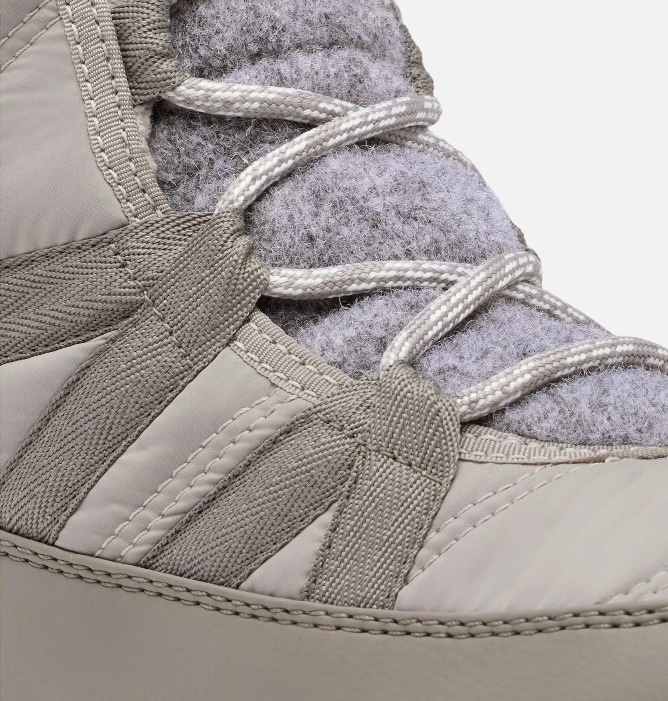 Sorel Women's Whitney II Plus Lace Waterproof Snow Boots-Chrome Grey, Quarry
