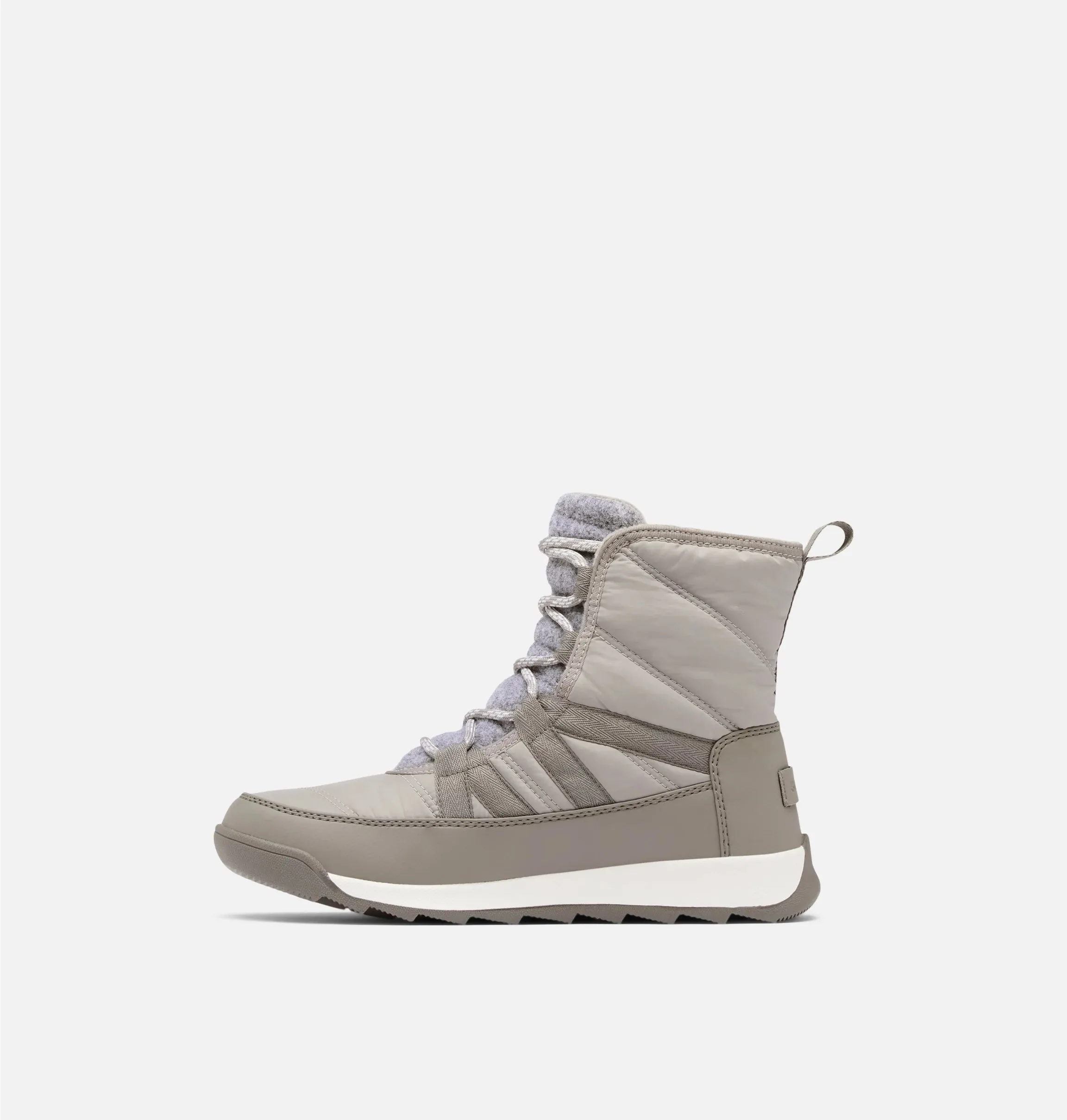 Sorel Women's Whitney II Plus Lace Waterproof Snow Boots-Chrome Grey, Quarry