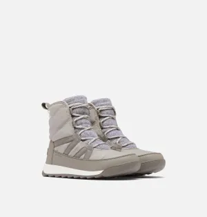 Sorel Women's Whitney II Plus Lace Waterproof Snow Boots-Chrome Grey, Quarry