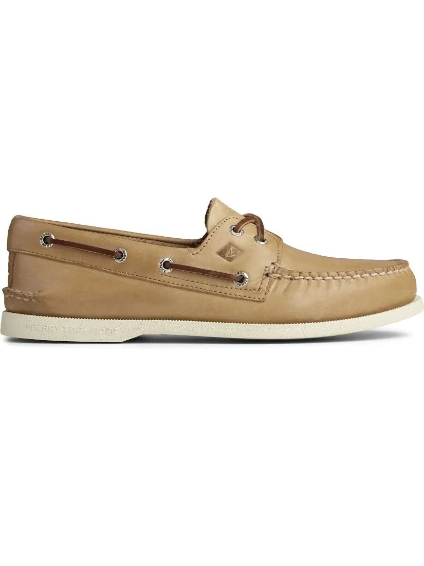 Sperry Men's Authentic Original 2 Eye Boat Shoe Oatmeal 0197632