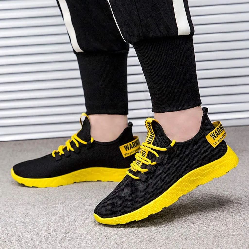 Sports Men's Flying Shoes Weaving Shoes Running le Leisure Tourist Sneaker Organizer for Men